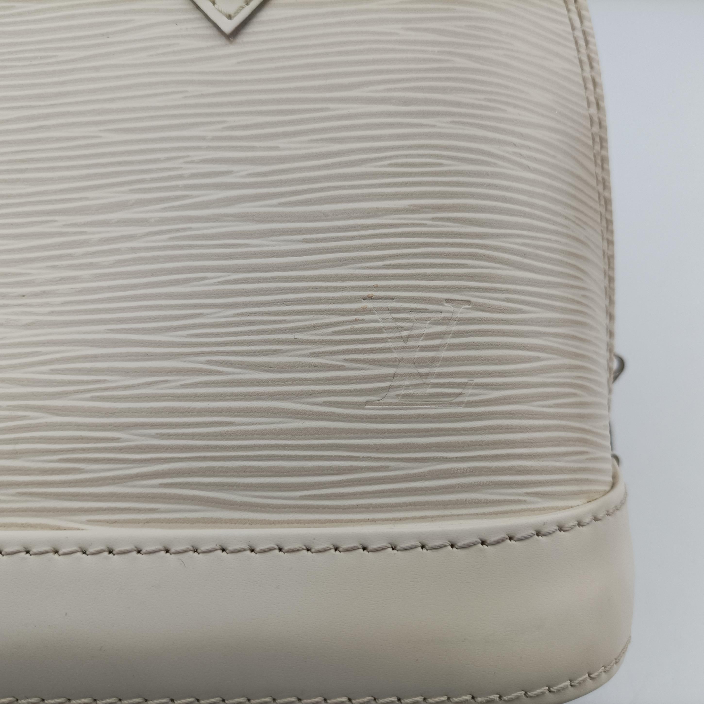 Pre-owned Louis Vuitton Alma BB IVOIRE Epi M11381 shoulderbag | stylenewstar