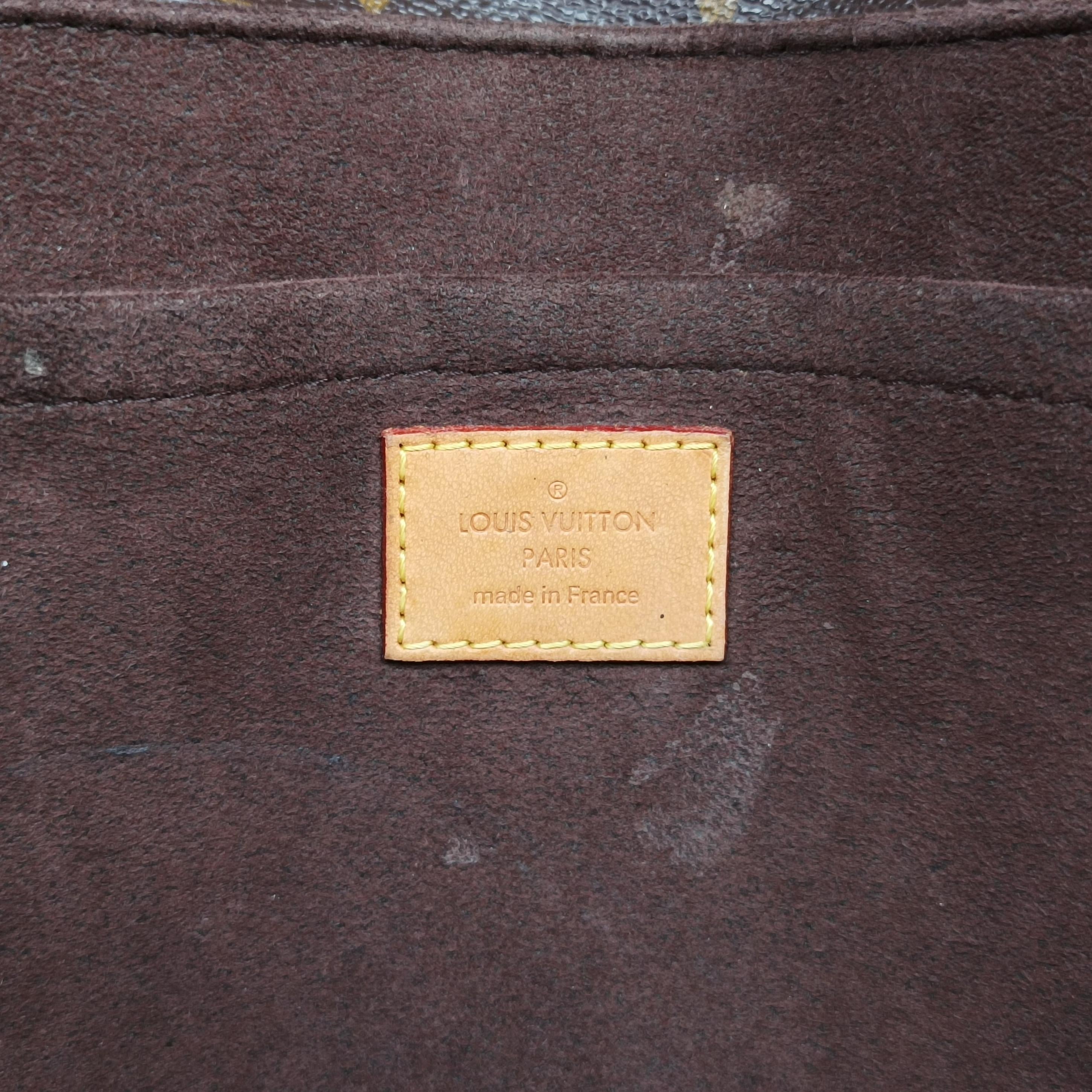 Pre-owned Louis Vuitton Pochette Metis MM Brown Monogram Canvas M44875 shoulderbag | stylenewstar