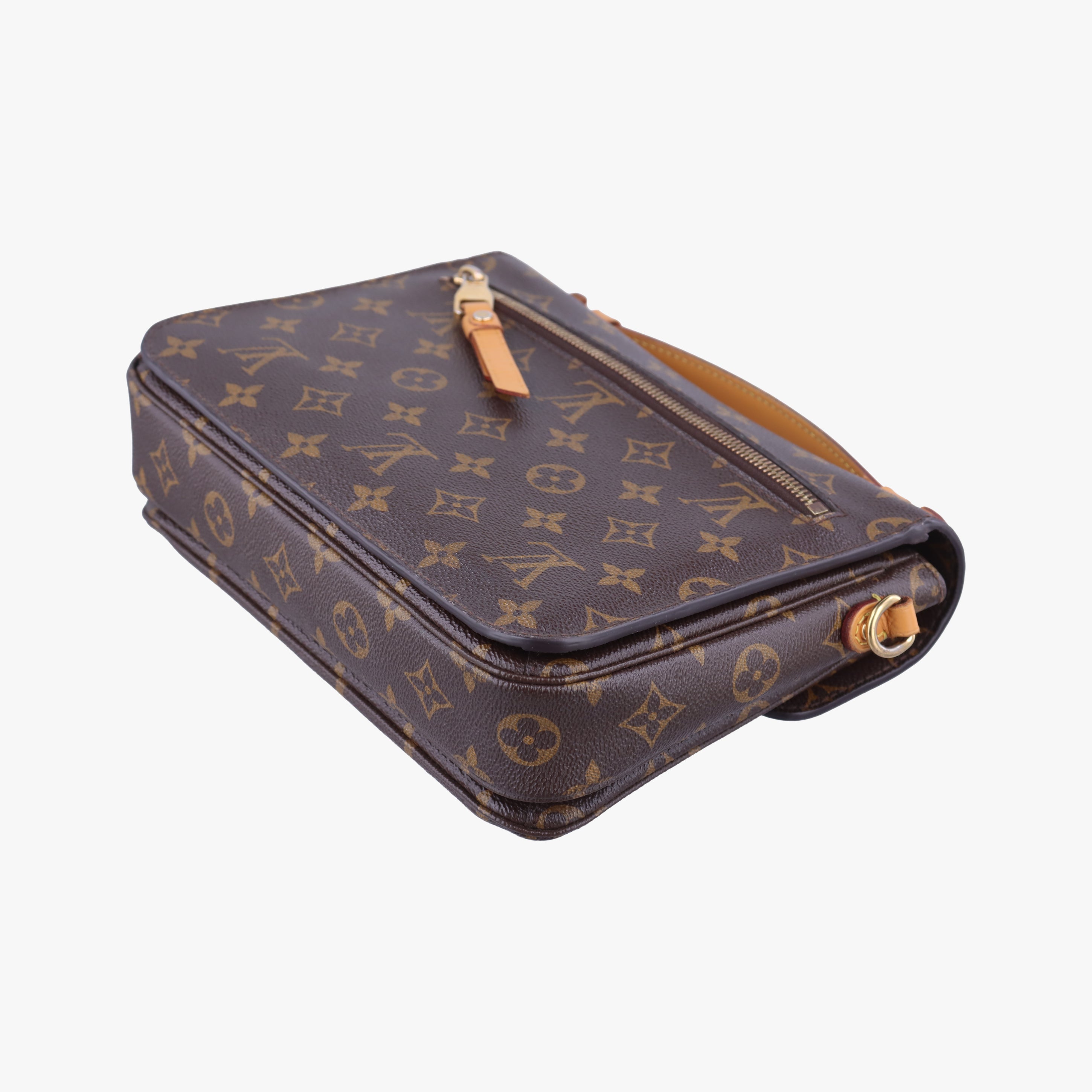 Pre-owned Louis Vuitton Pochette Metis MM Brown Monogram Canvas M44875 shoulderbag | stylenewstar