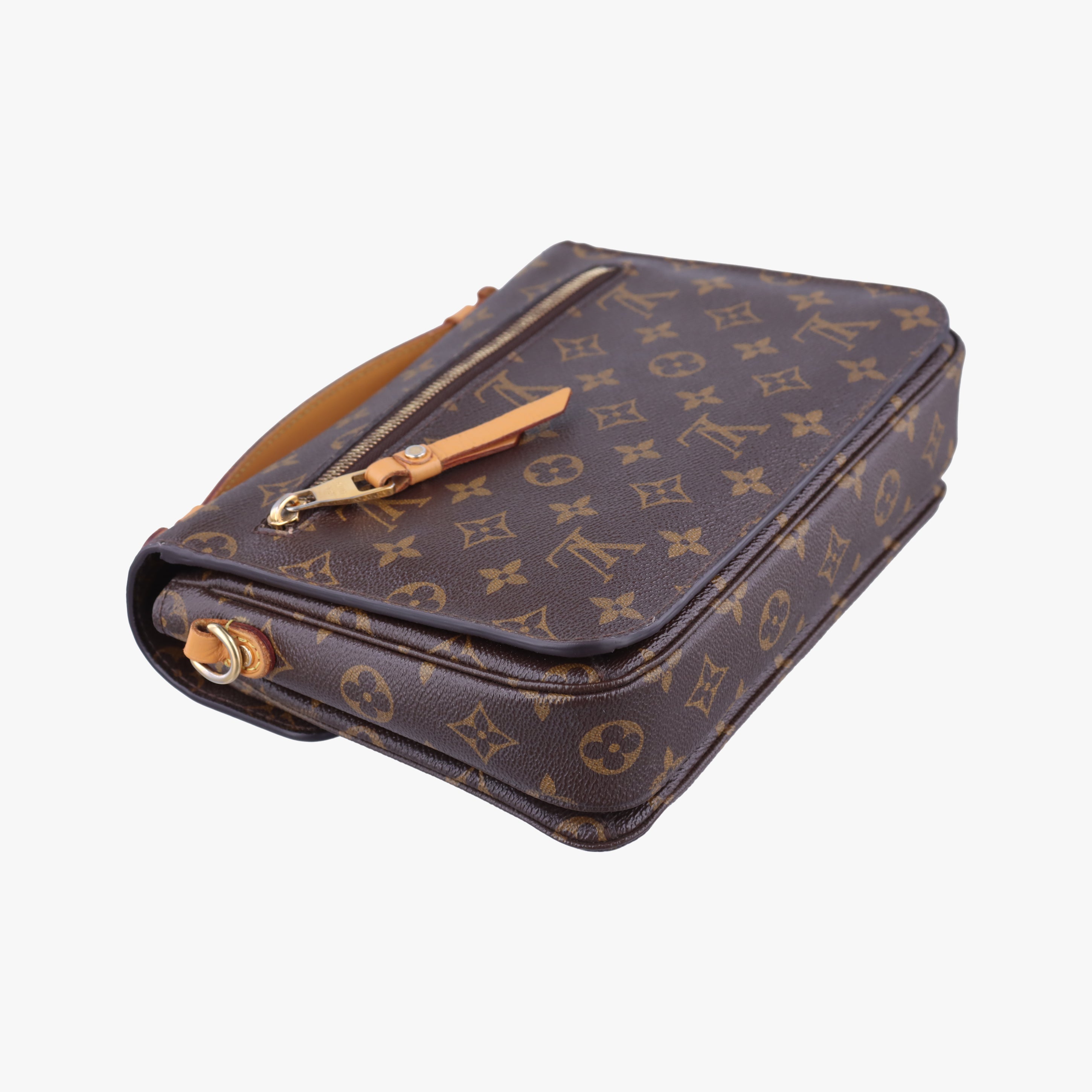 Pre-owned Louis Vuitton Pochette Metis MM Brown Monogram Canvas M44875 shoulderbag | stylenewstar