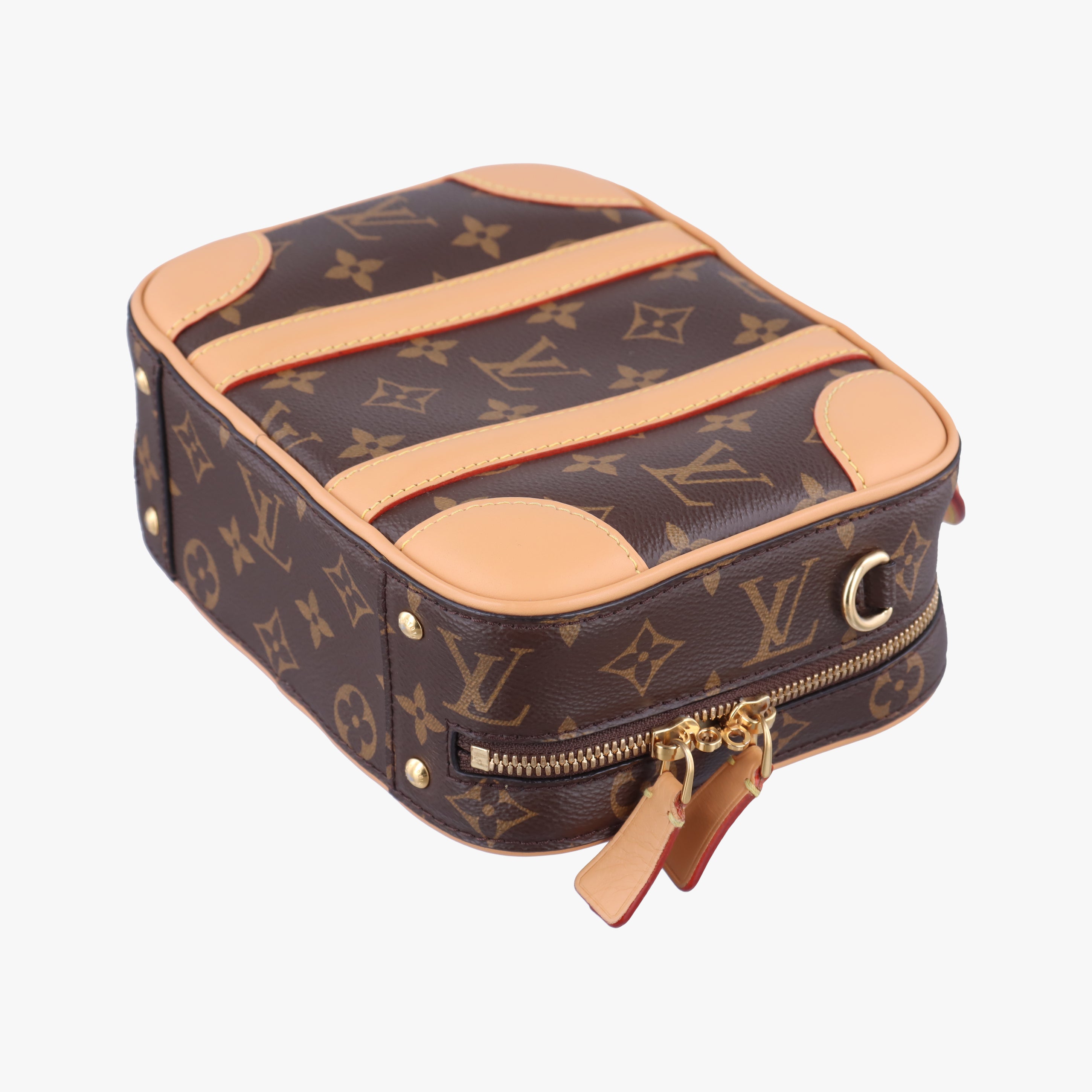 Pre-owned Louis Vuitton Varisette BB brown Monogram Canvas×calf leather M44804 shoulderbag | stylenewstar