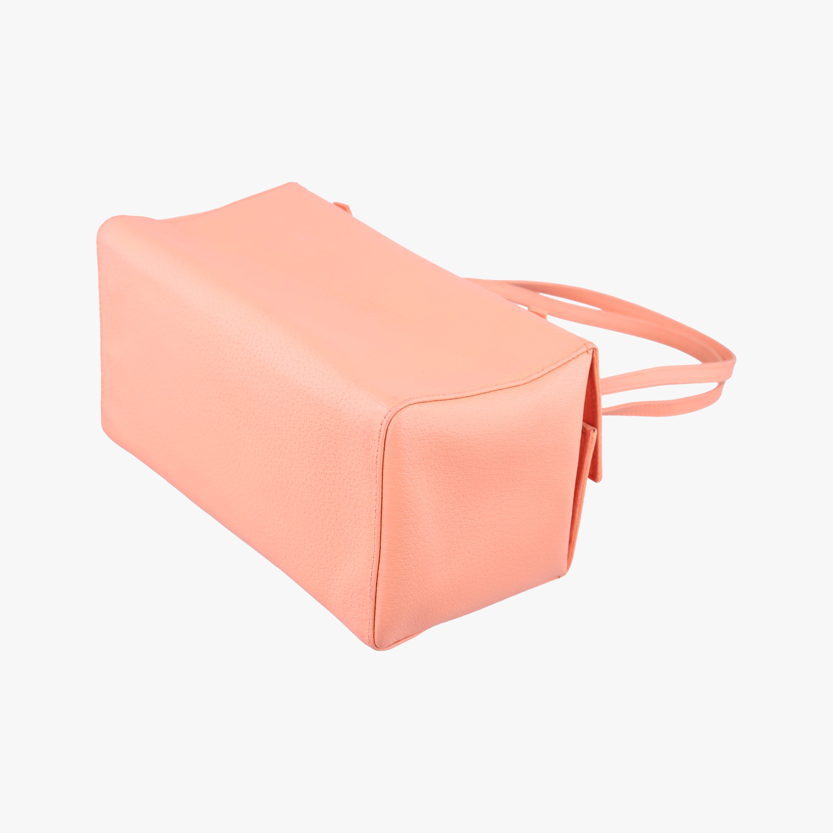 Pre-owned Fendi FF Zucca Orange Leather 101633 handbag | stylenewstar