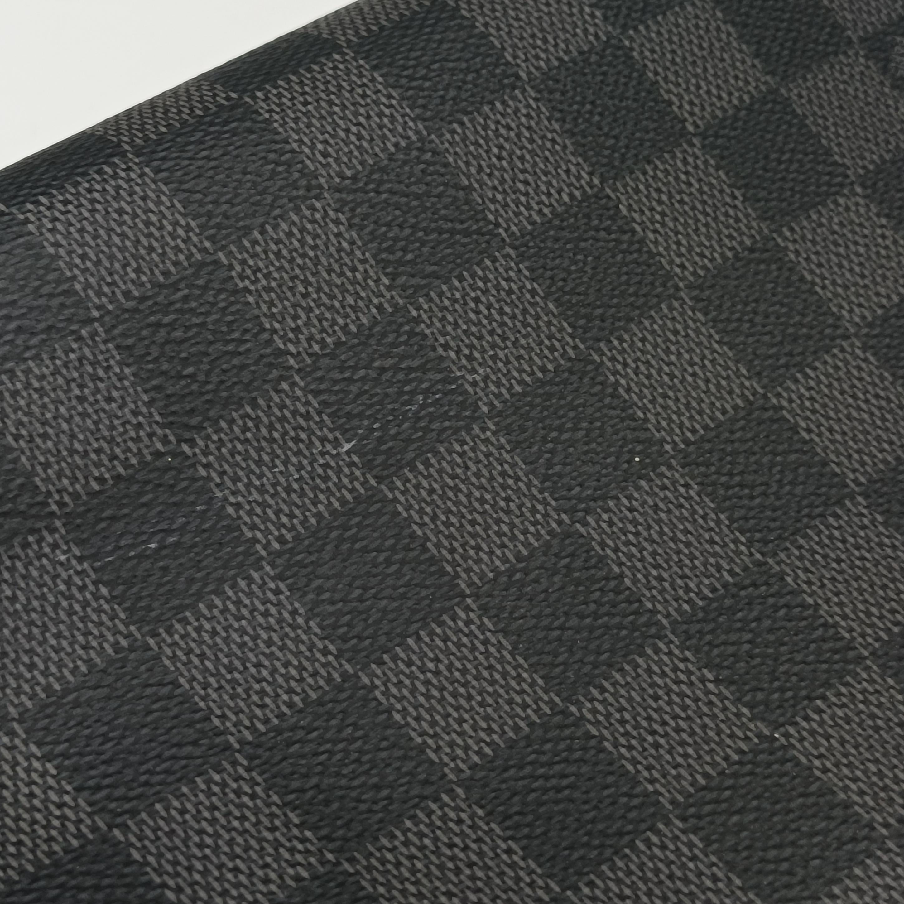 Pre-owned Louis Vuitton Porte-Documents Jour NM Noir Damier Graphite N48260 handbag | stylenewstar