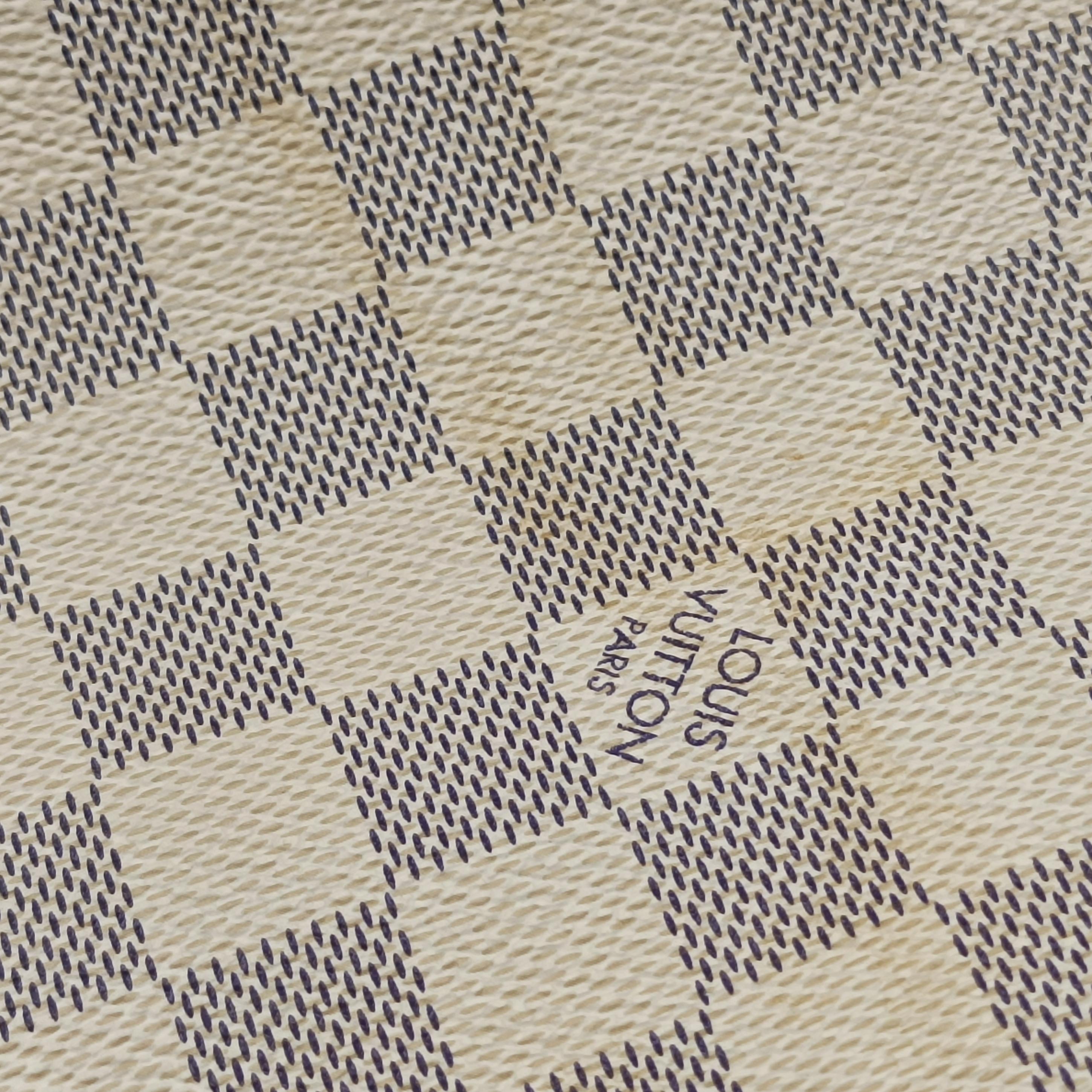 Vintage Louis Vuitton NEVERFULL MM AZUR Damier Canvas N51107 handbag | stylenewstar