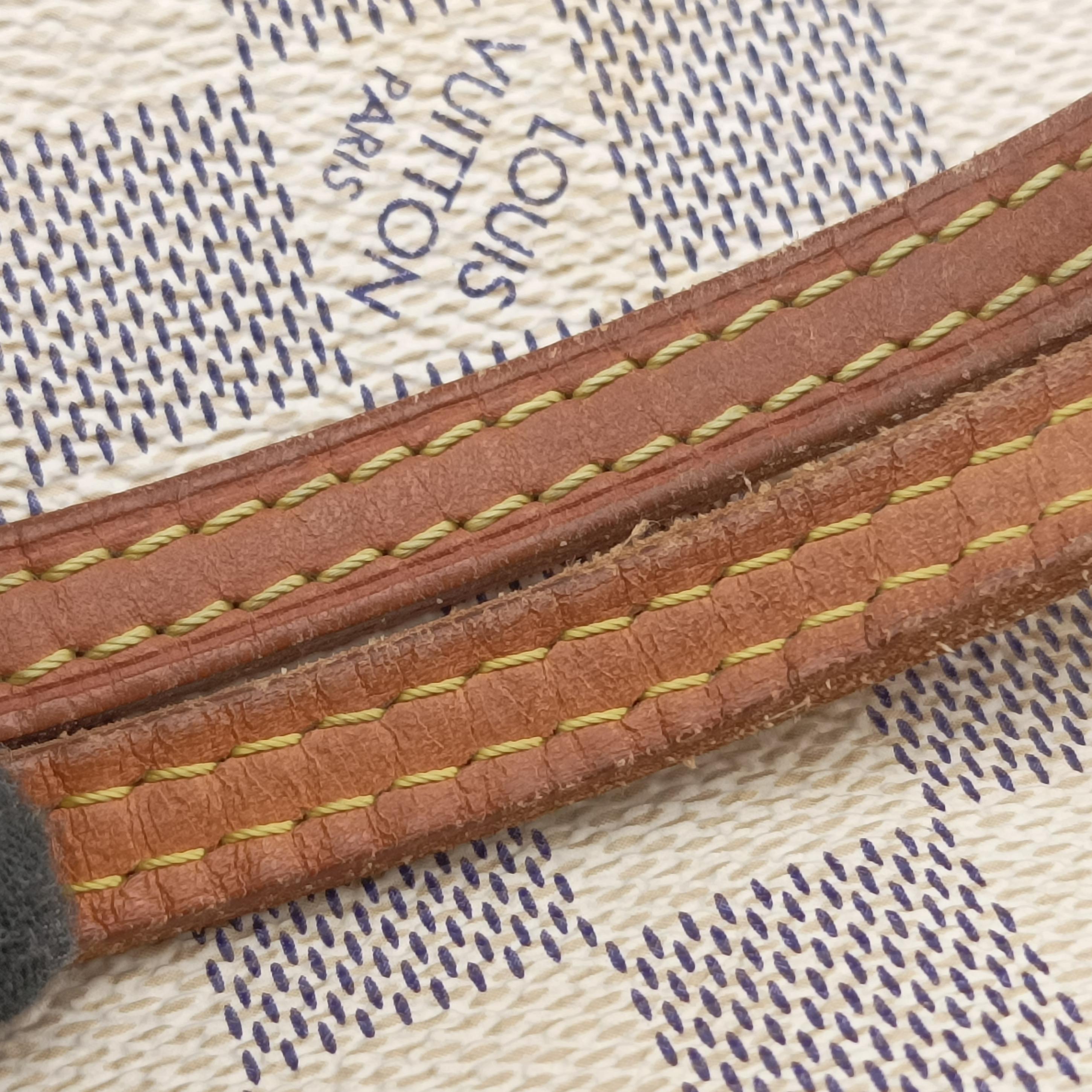 Vintage Louis Vuitton NEVERFULL MM AZUR Damier Canvas N51107 handbag | stylenewstar