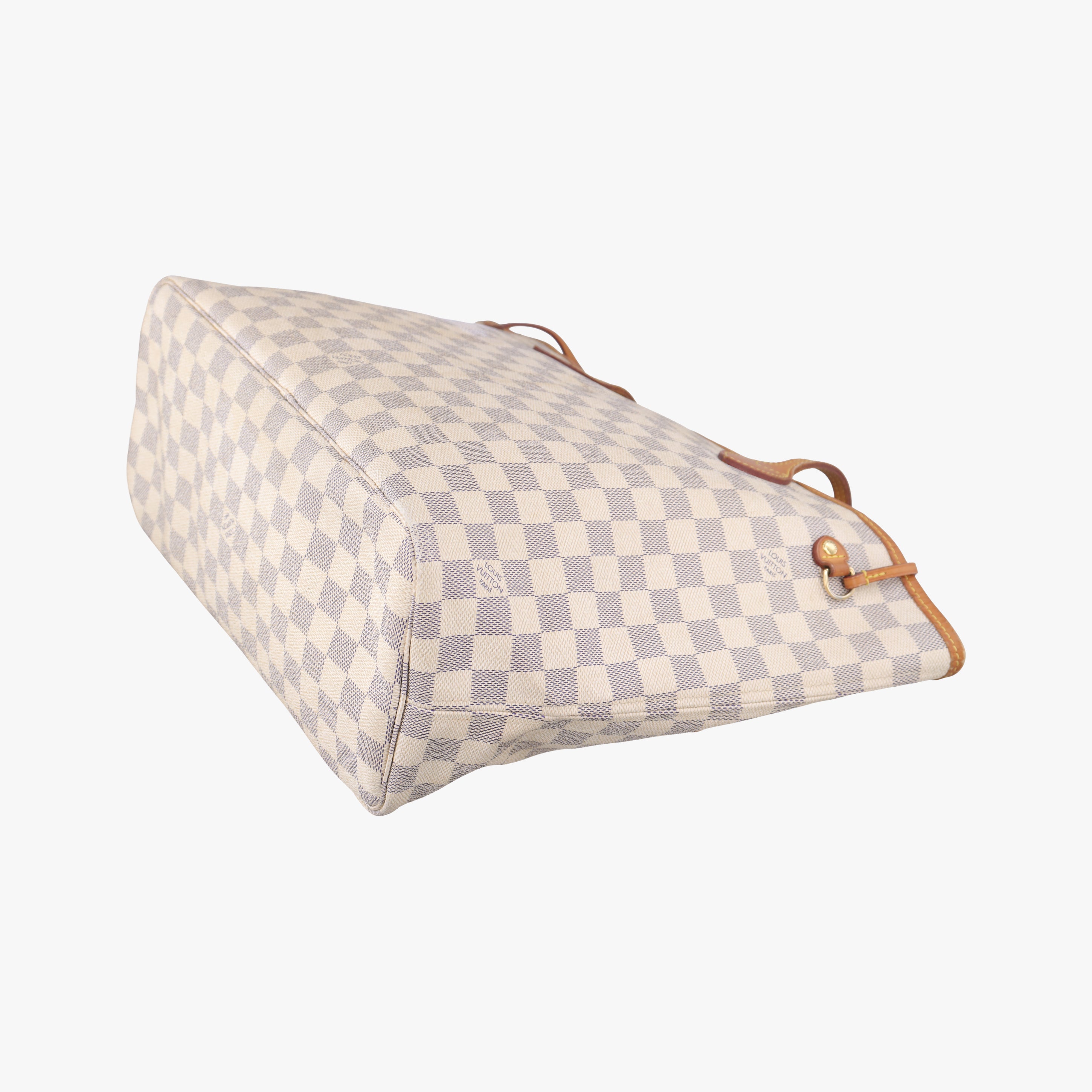 Vintage Louis Vuitton NEVERFULL MM AZUR Damier Canvas N51107 handbag | stylenewstar