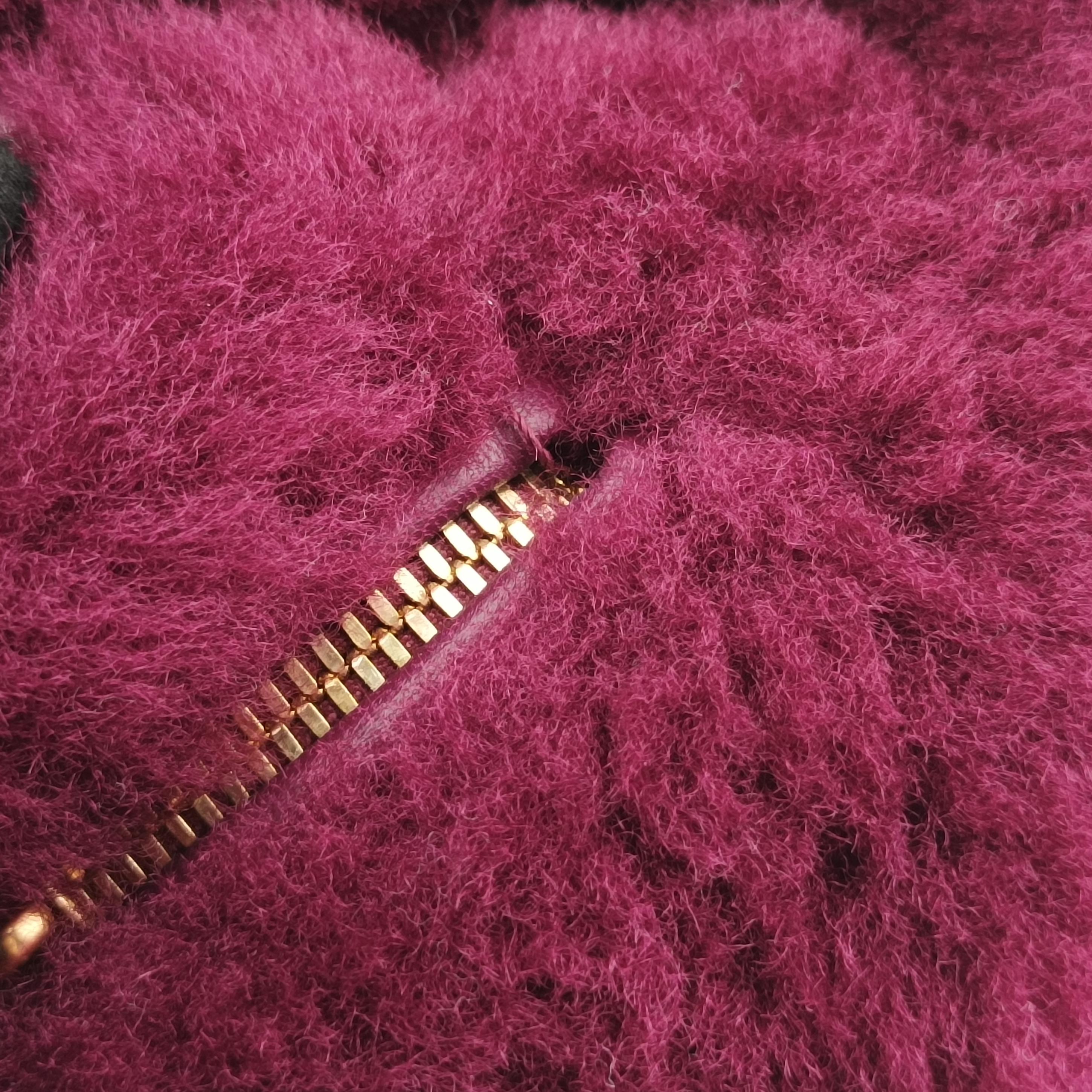 Vintage Bottega Veneta The Jodie Purple Pile  handbag | stylenewstar