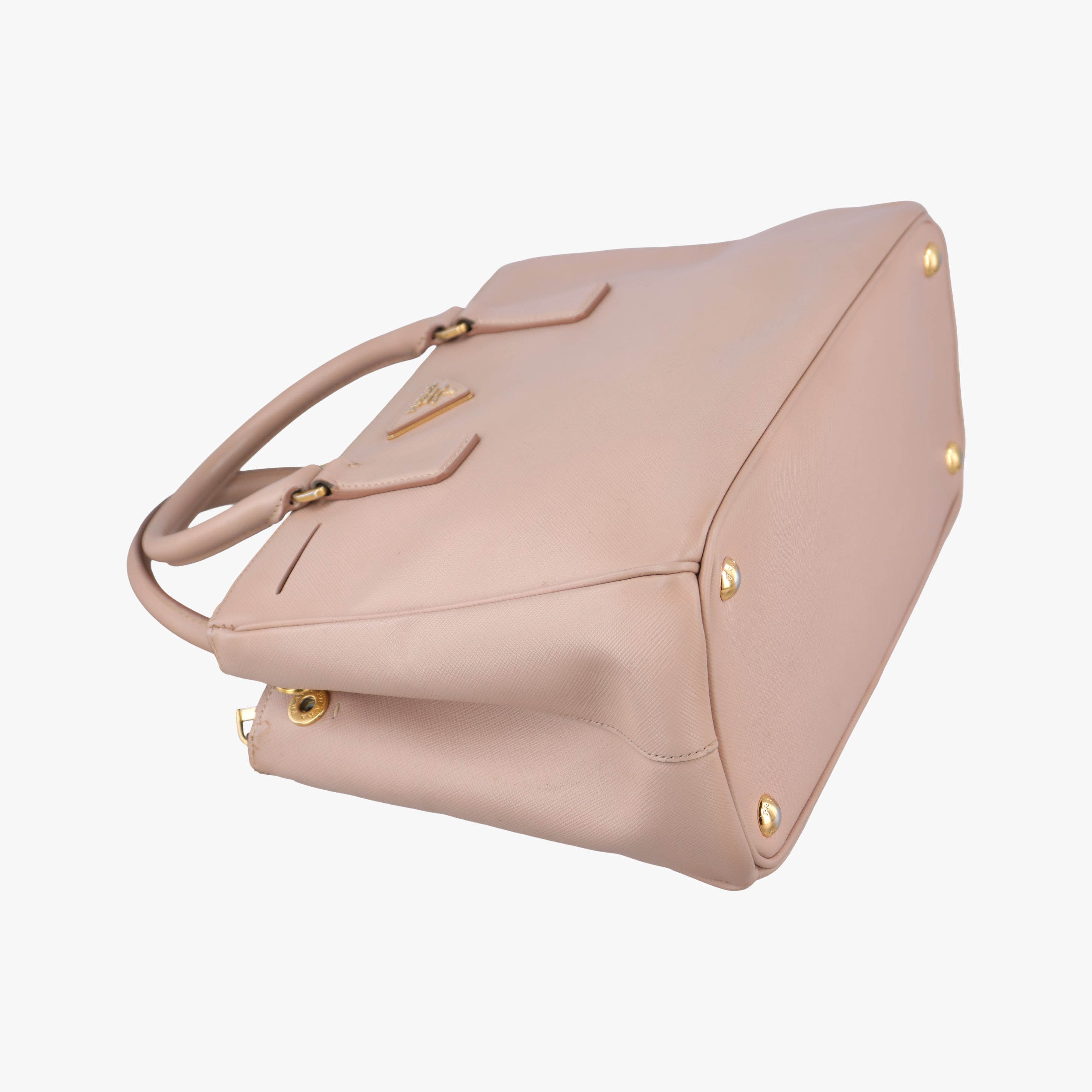 Vintage Prada Galleria Pink SAFFIANO Leather BN1801 shoulderbag | stylenewstar