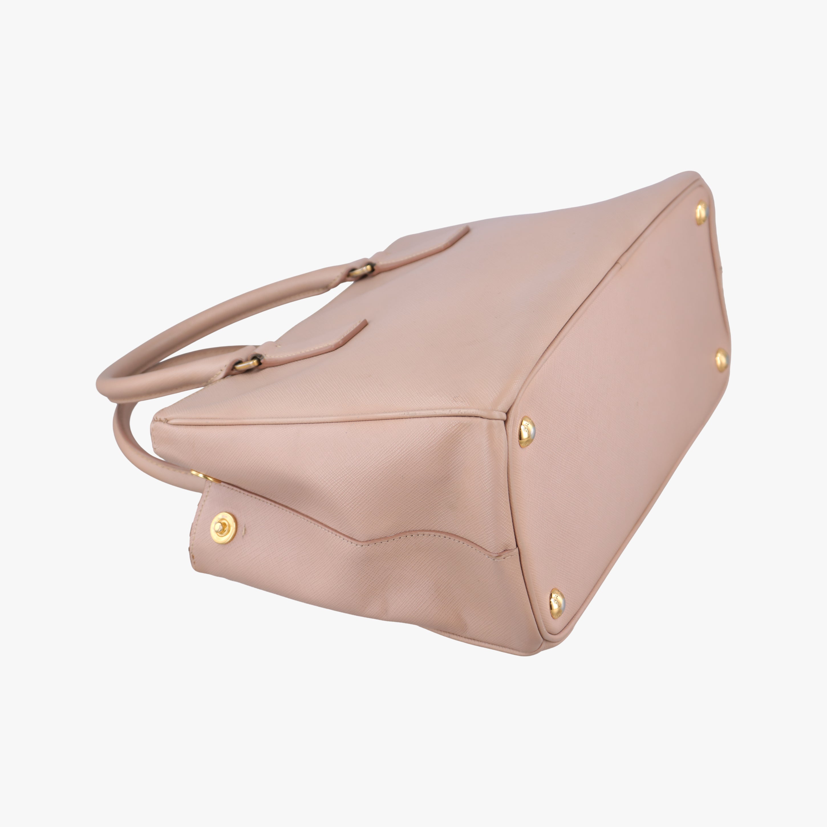 Vintage Prada Galleria Pink SAFFIANO Leather BN1801 shoulderbag | stylenewstar