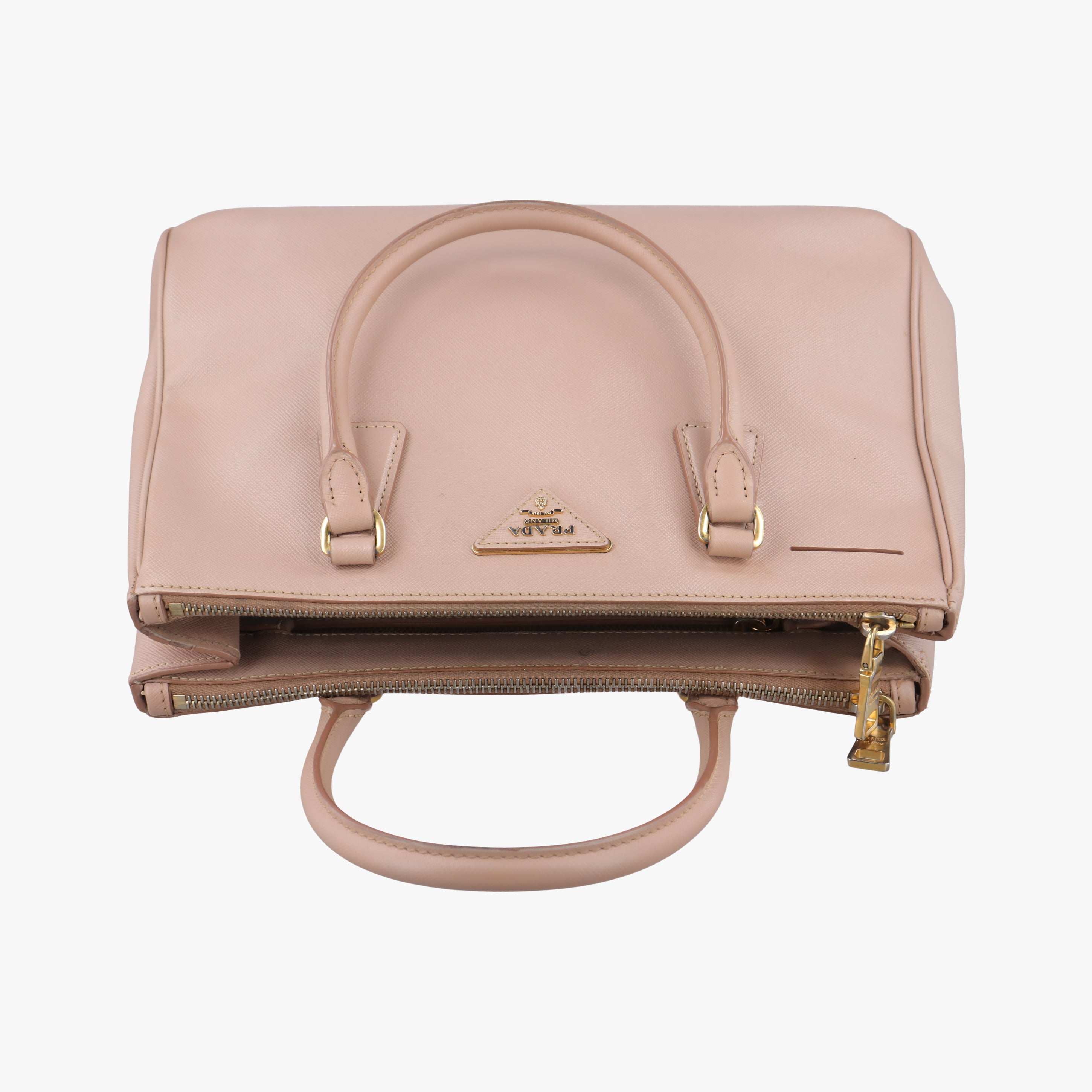 Vintage Prada Galleria Pink SAFFIANO Leather BN1801 shoulderbag | stylenewstar