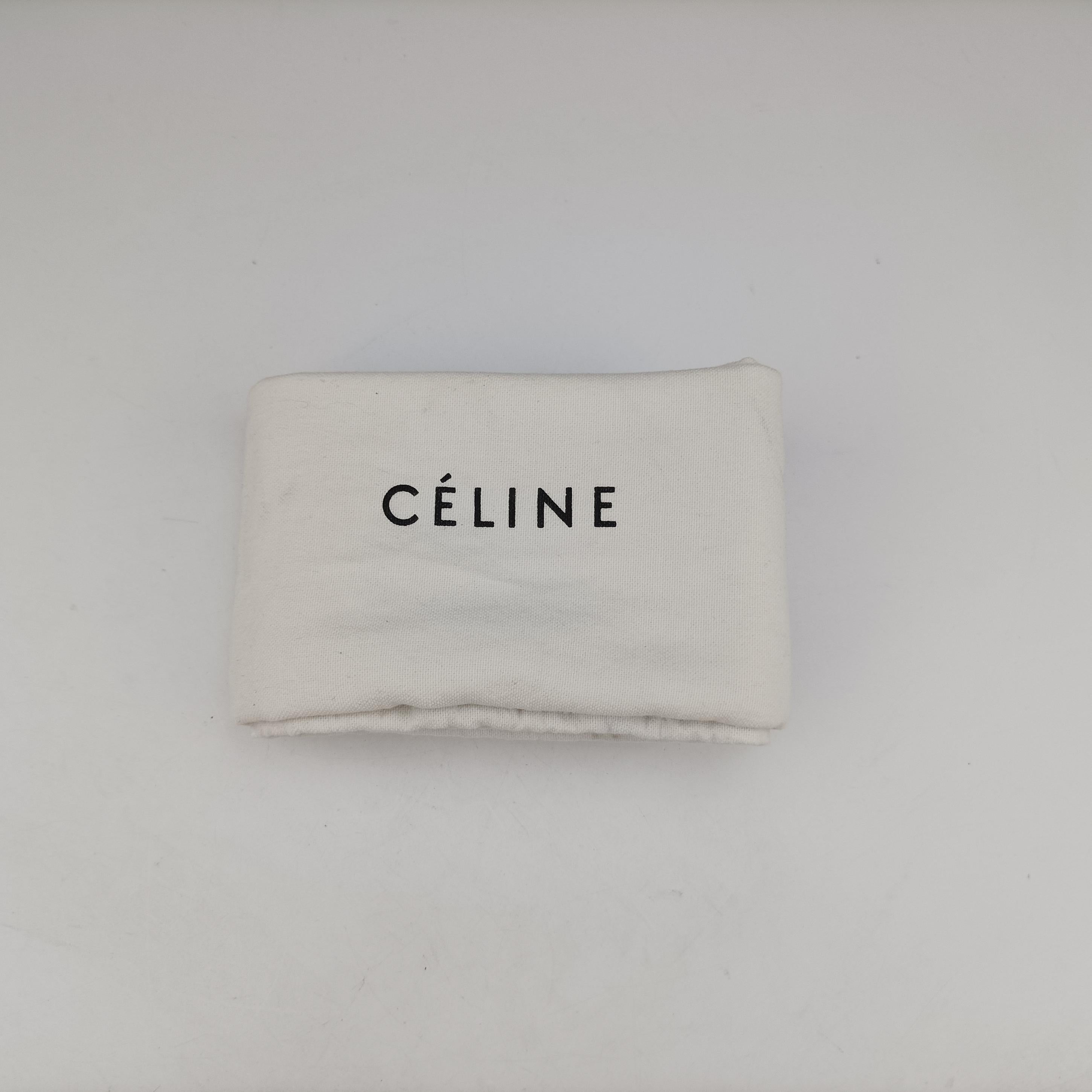 Pre-owned Celine luggage mini shopper Brown Leather  handbag | stylenewstar