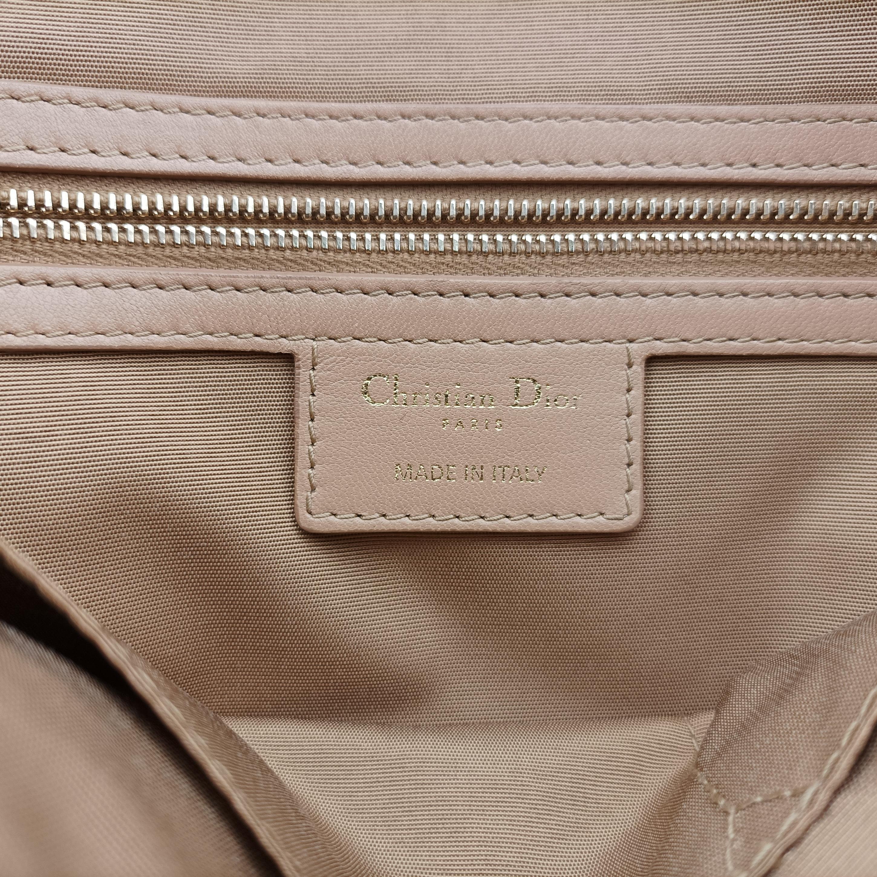 Pre-owned Christian Dior Granville Beige lambskin  handbag | stylenewstar
