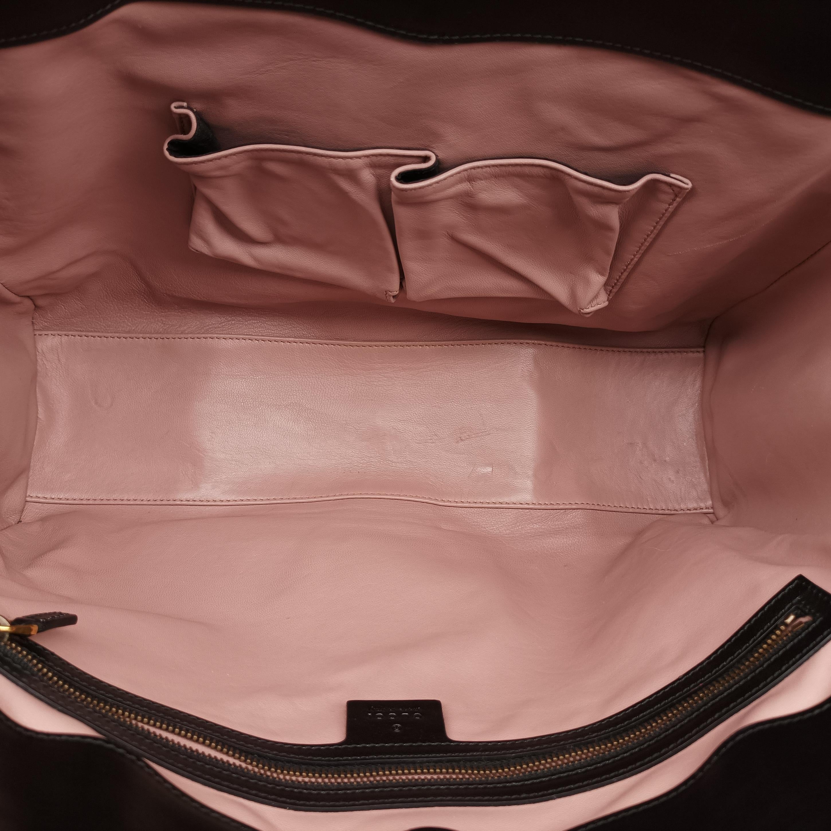 Pre-owned Gucci Lady Buckle Top Handle Multicolour ponyhair 323652 handbag | stylenewstar