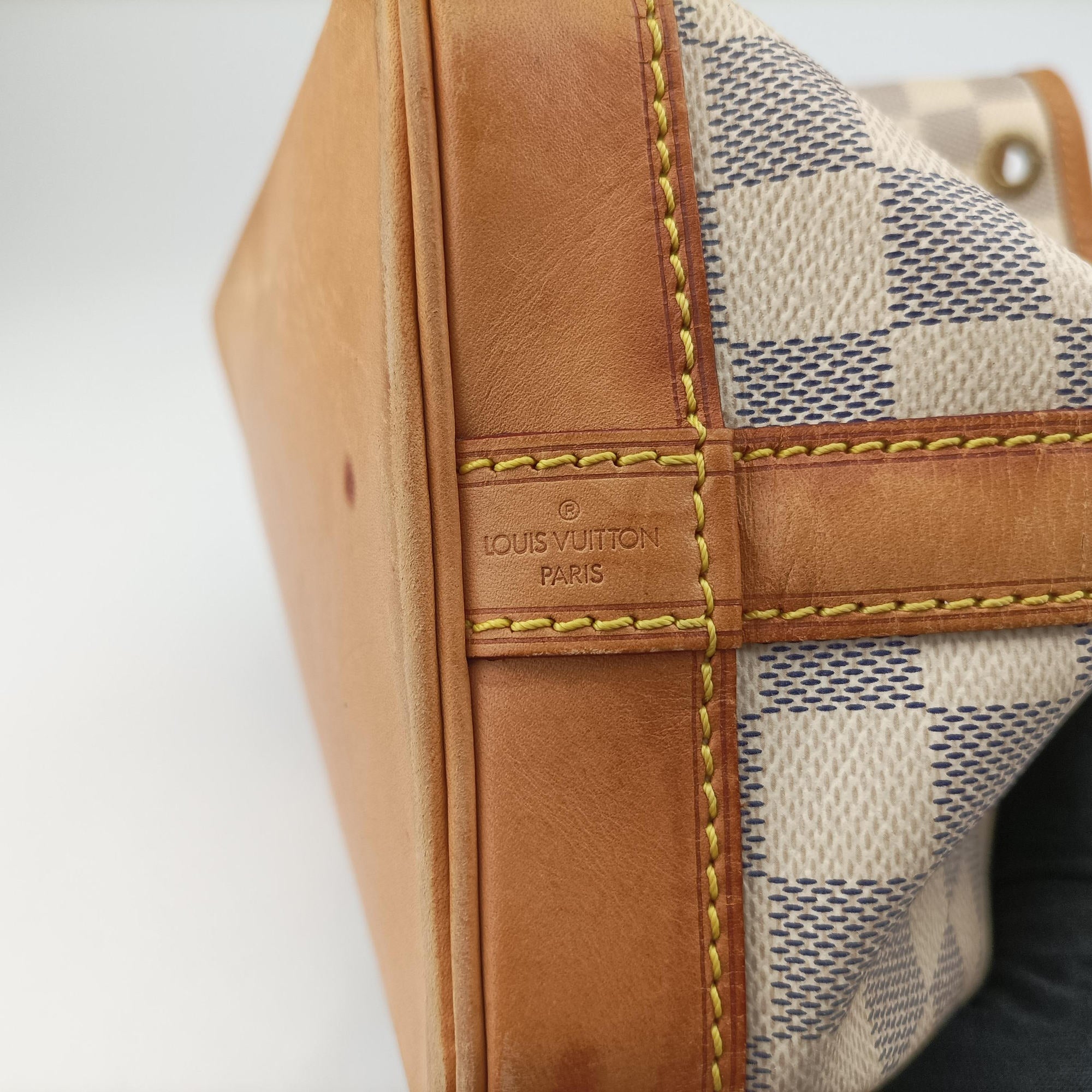 Pre-owned Louis Vuitton Noe BB AZUR Damier Canvas N41220 shoulderbag | stylenewstar