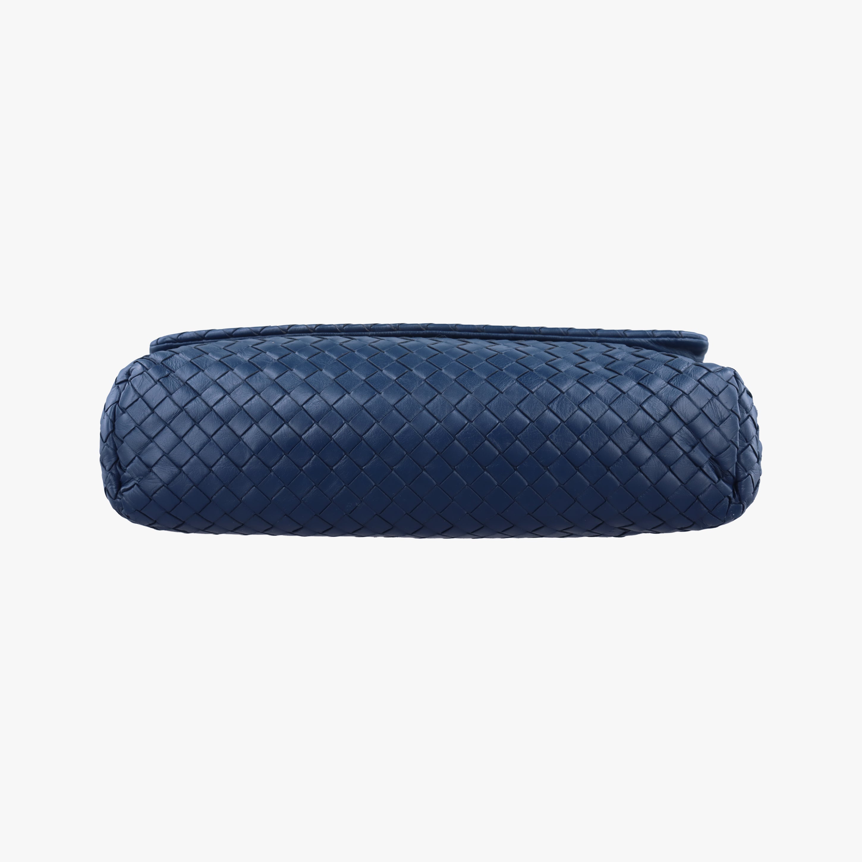 Secondhand Bottega Veneta Intrecciato Navy lambskin  shoulderbag | stylenewstar