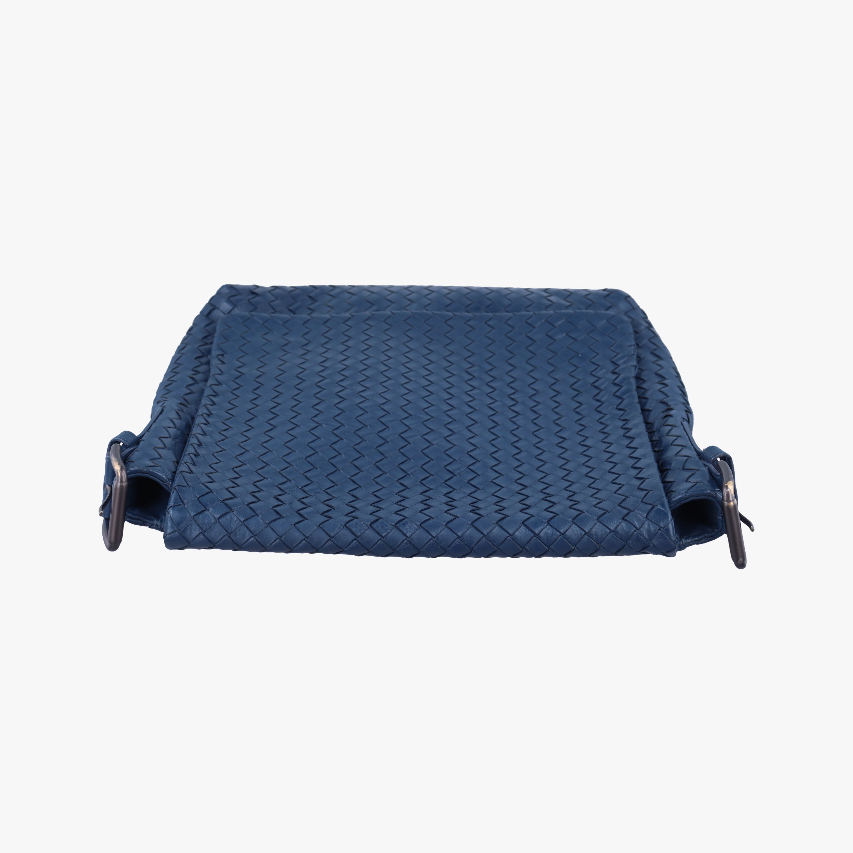 Secondhand Bottega Veneta Intrecciato Navy lambskin  shoulderbag | stylenewstar