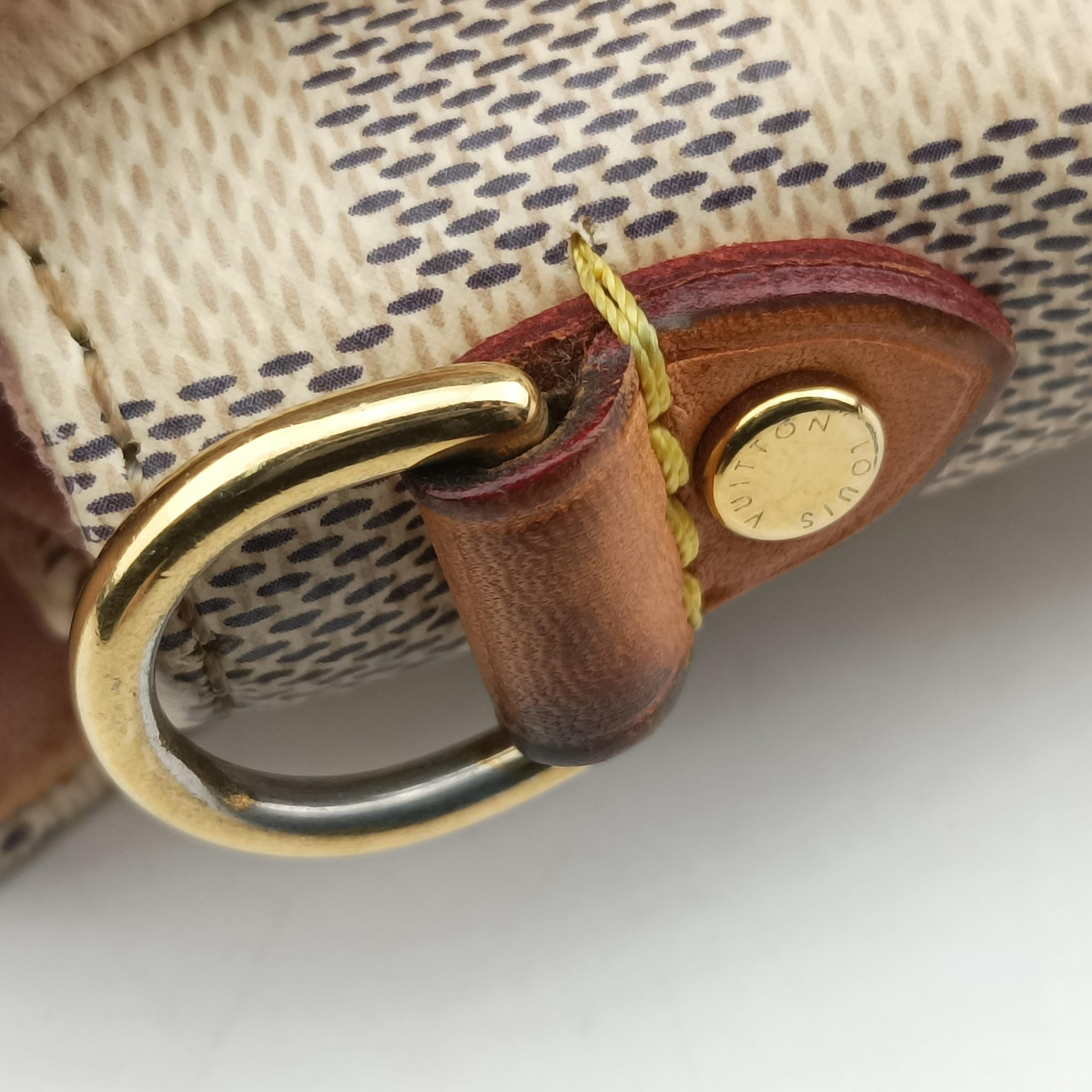 Pre-owned Louis Vuitton CROISETTE Azur Damier Canvas N41581 shoulderbag | stylenewstar