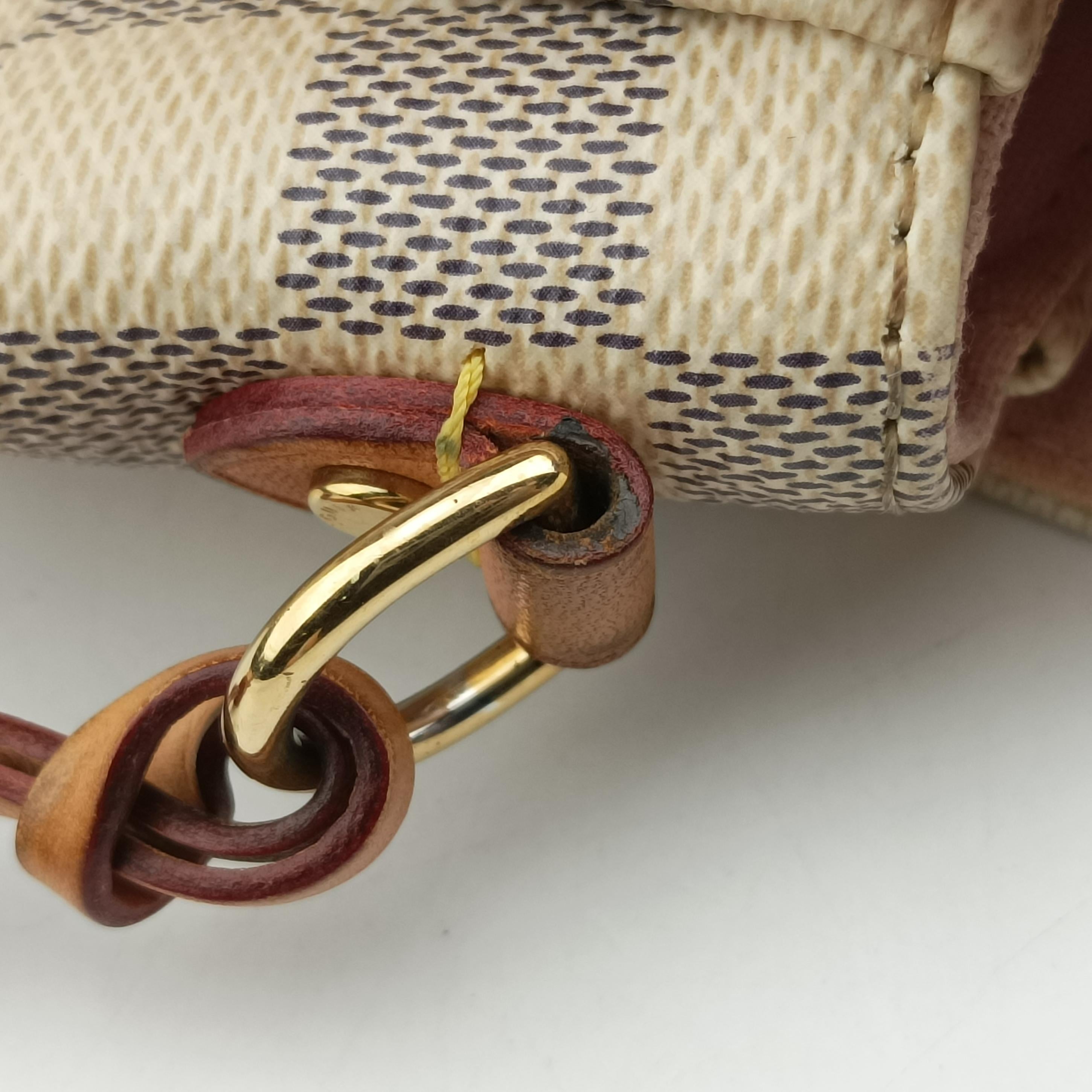 Pre-owned Louis Vuitton CROISETTE Azur Damier Canvas N41581 shoulderbag | stylenewstar