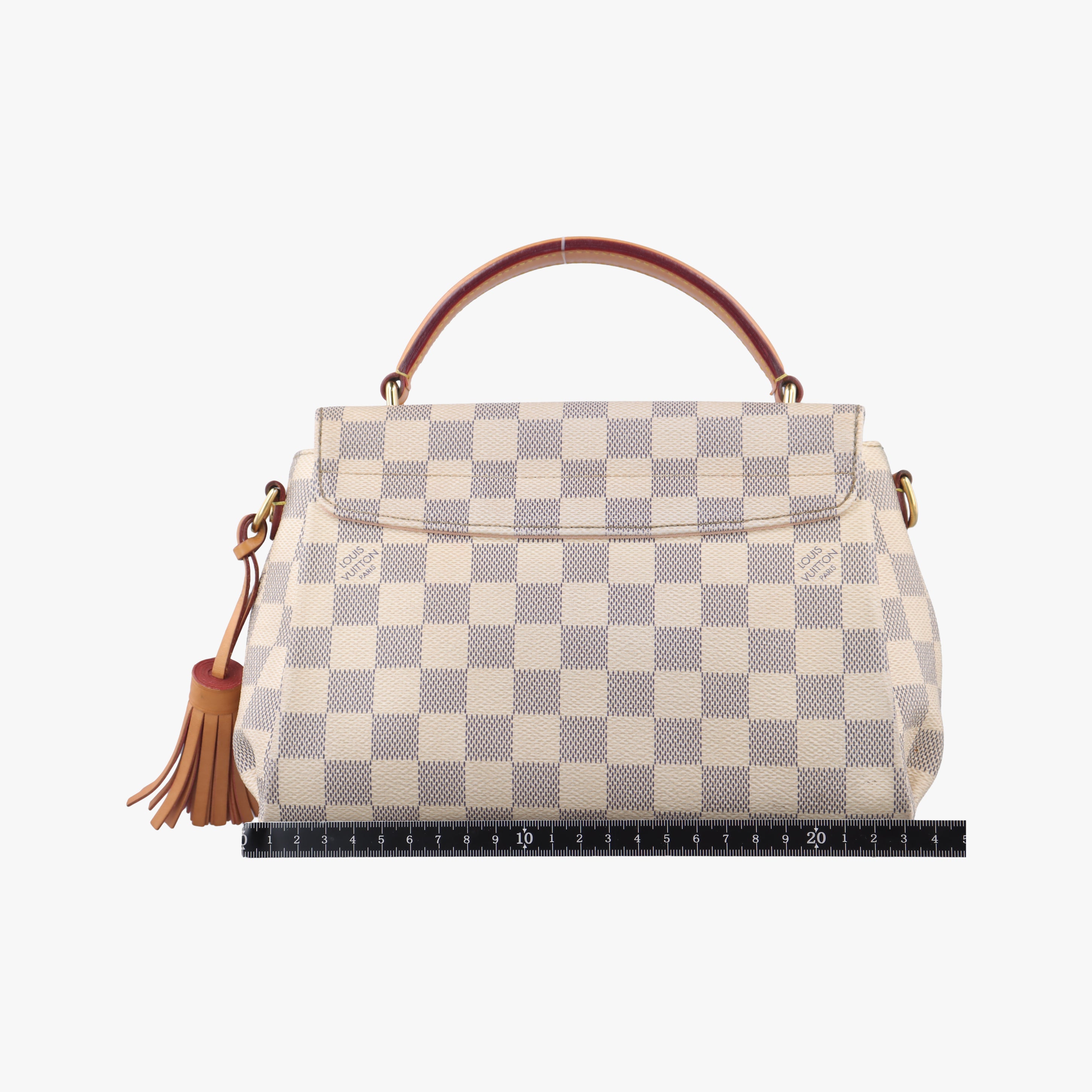 Pre-owned Louis Vuitton CROISETTE Azur Damier Canvas N41581 shoulderbag | stylenewstar