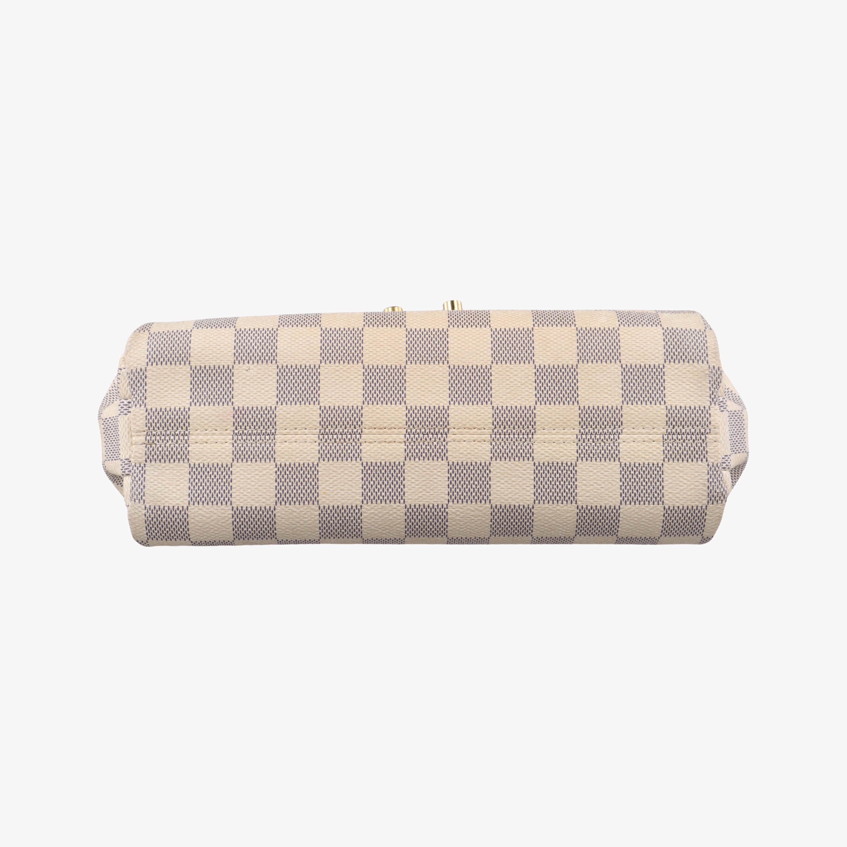 Pre-owned Louis Vuitton CROISETTE Azur Damier Canvas N41581 shoulderbag | stylenewstar