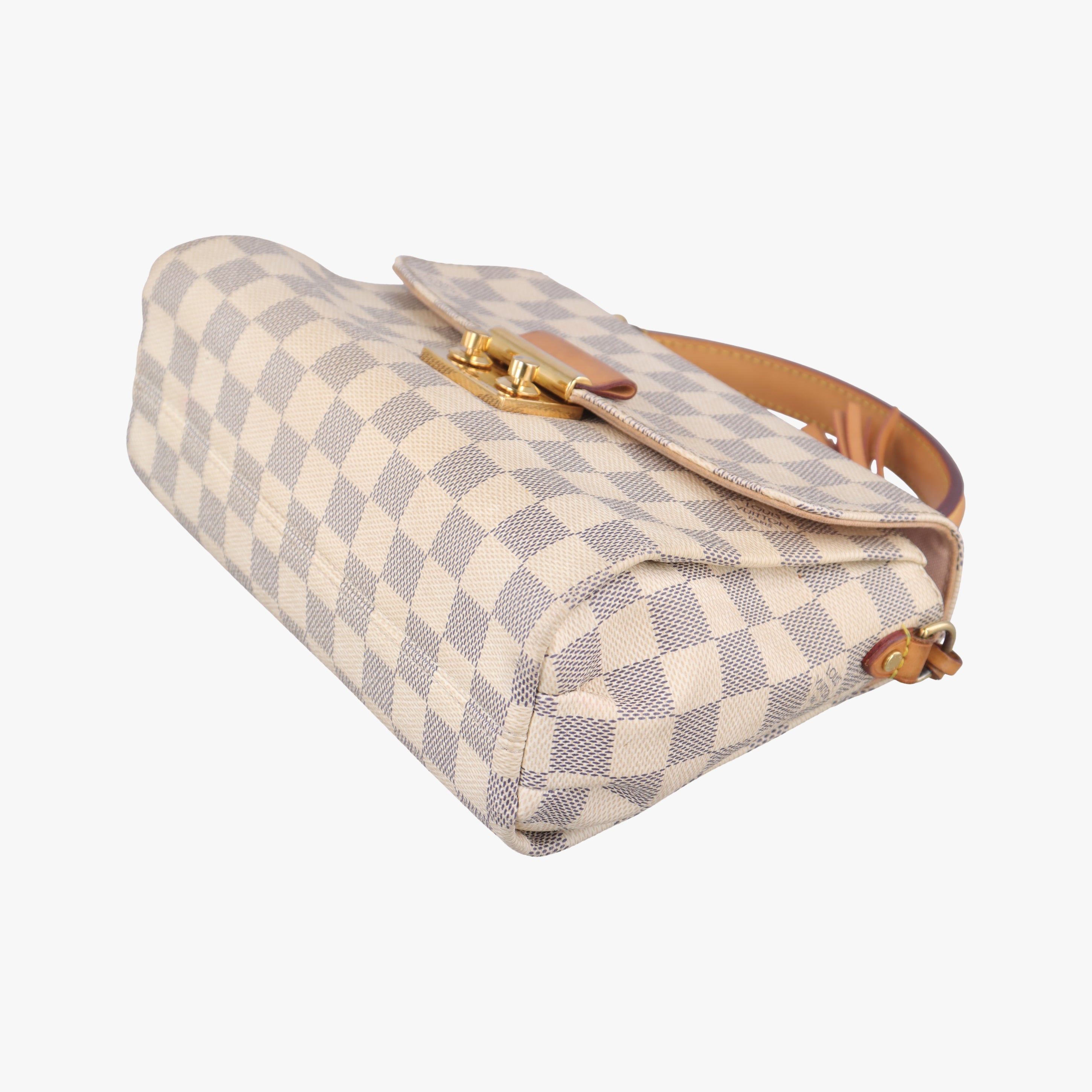 Pre-owned Louis Vuitton CROISETTE Azur Damier Canvas N41581 shoulderbag | stylenewstar