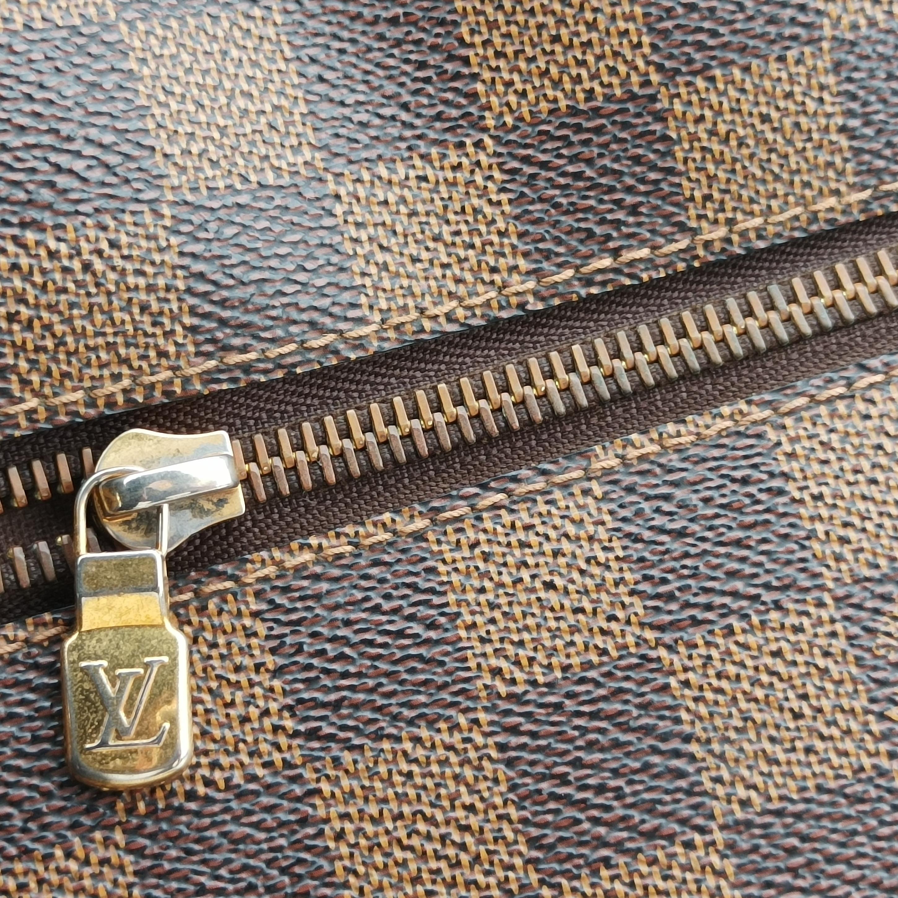 Pre-owned Louis Vuitton BROOKLYN MM EBENE Damier Canvas N51211 shoulderbag | stylenewstar