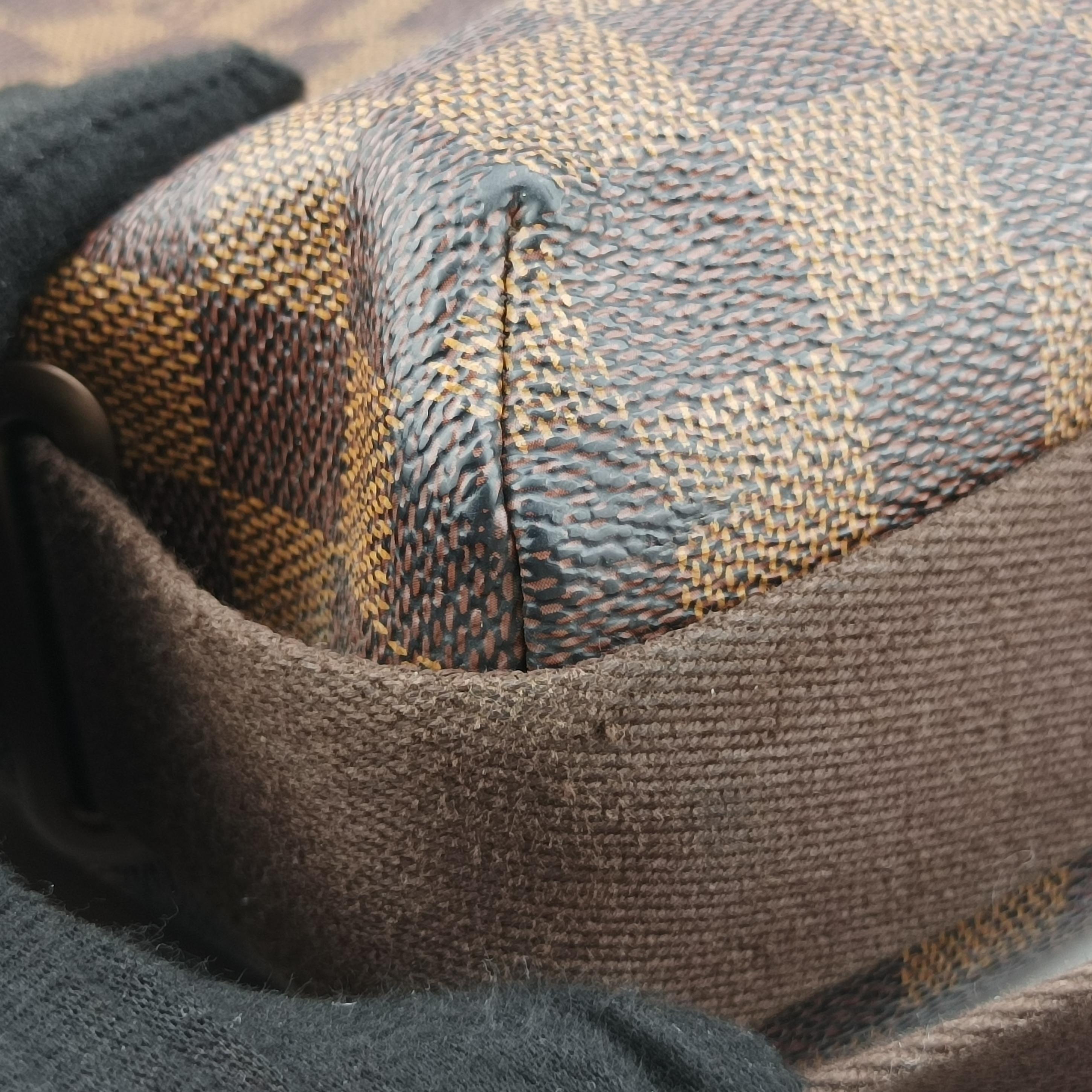 Pre-owned Louis Vuitton BROOKLYN MM EBENE Damier Canvas N51211 shoulderbag | stylenewstar