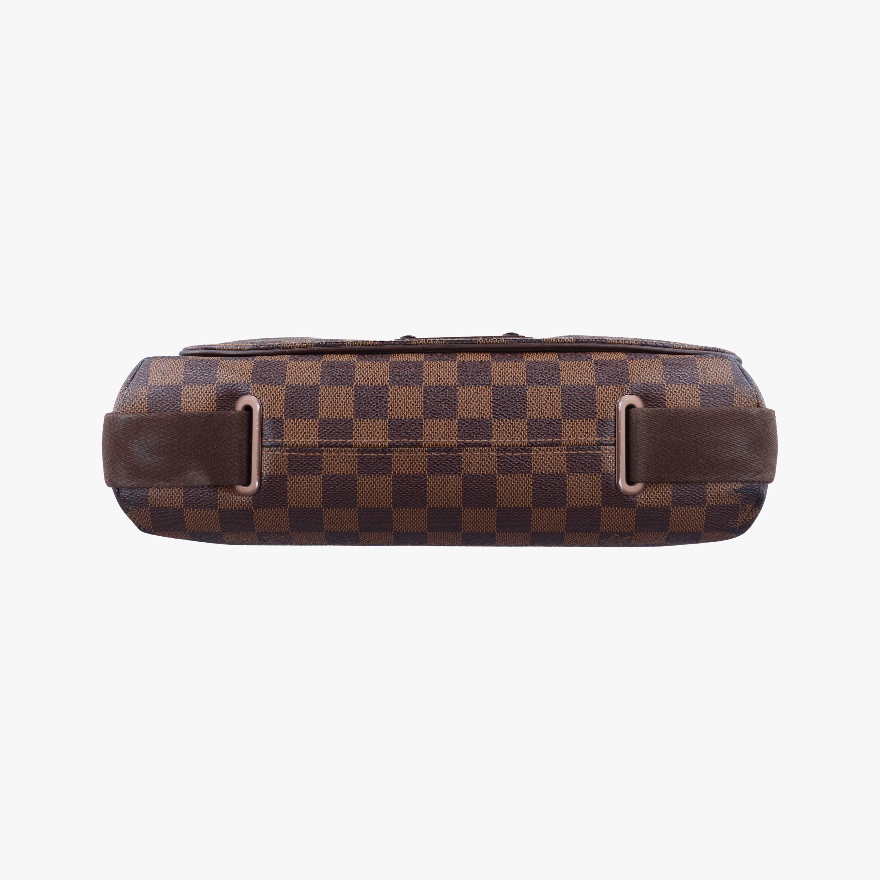 Pre-owned Louis Vuitton BROOKLYN MM EBENE Damier Canvas N51211 shoulderbag | stylenewstar
