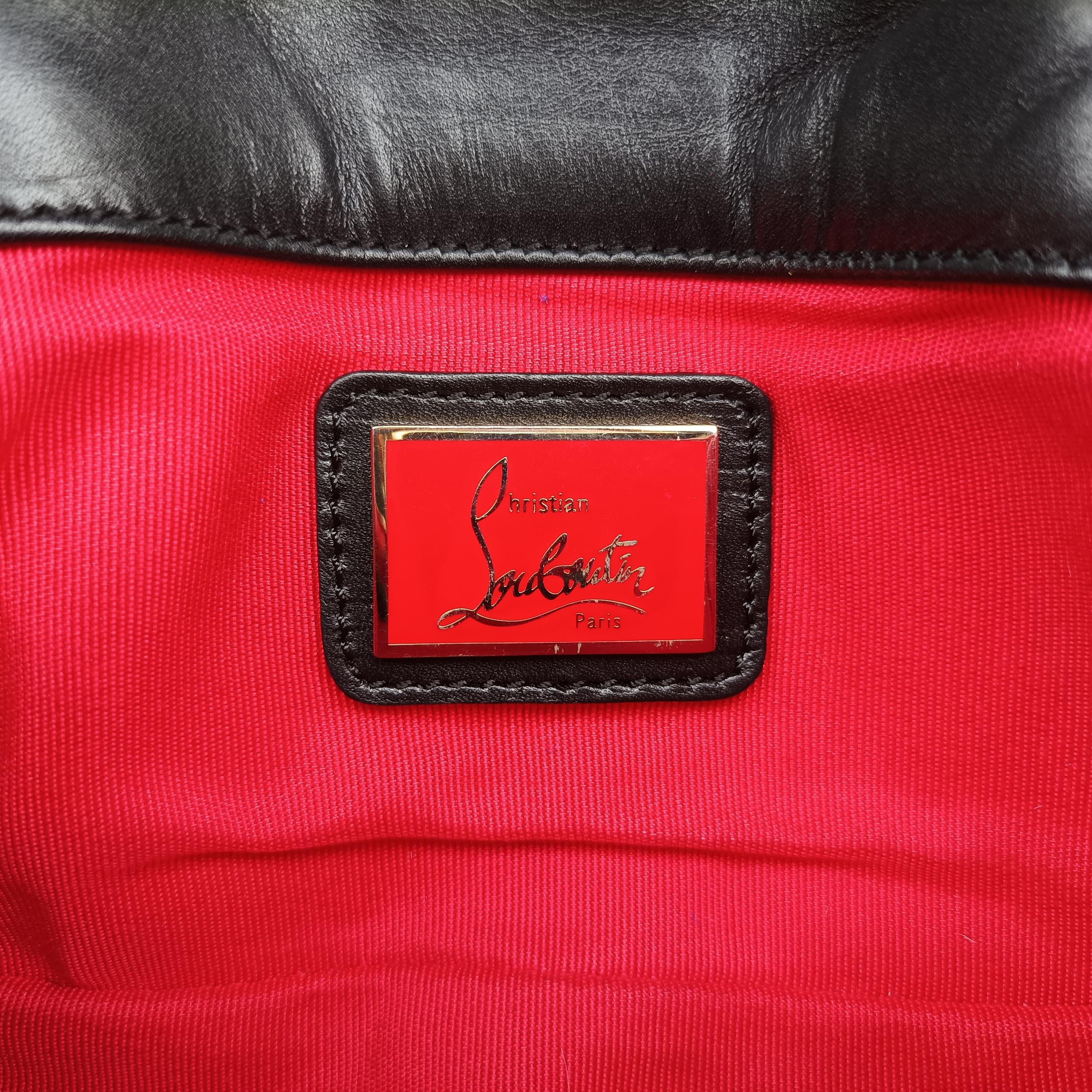Pre-owned Christian Louboutin Sweet Charity Multicolour ponyhair × snakeskin  shoulderbag | stylenewstar