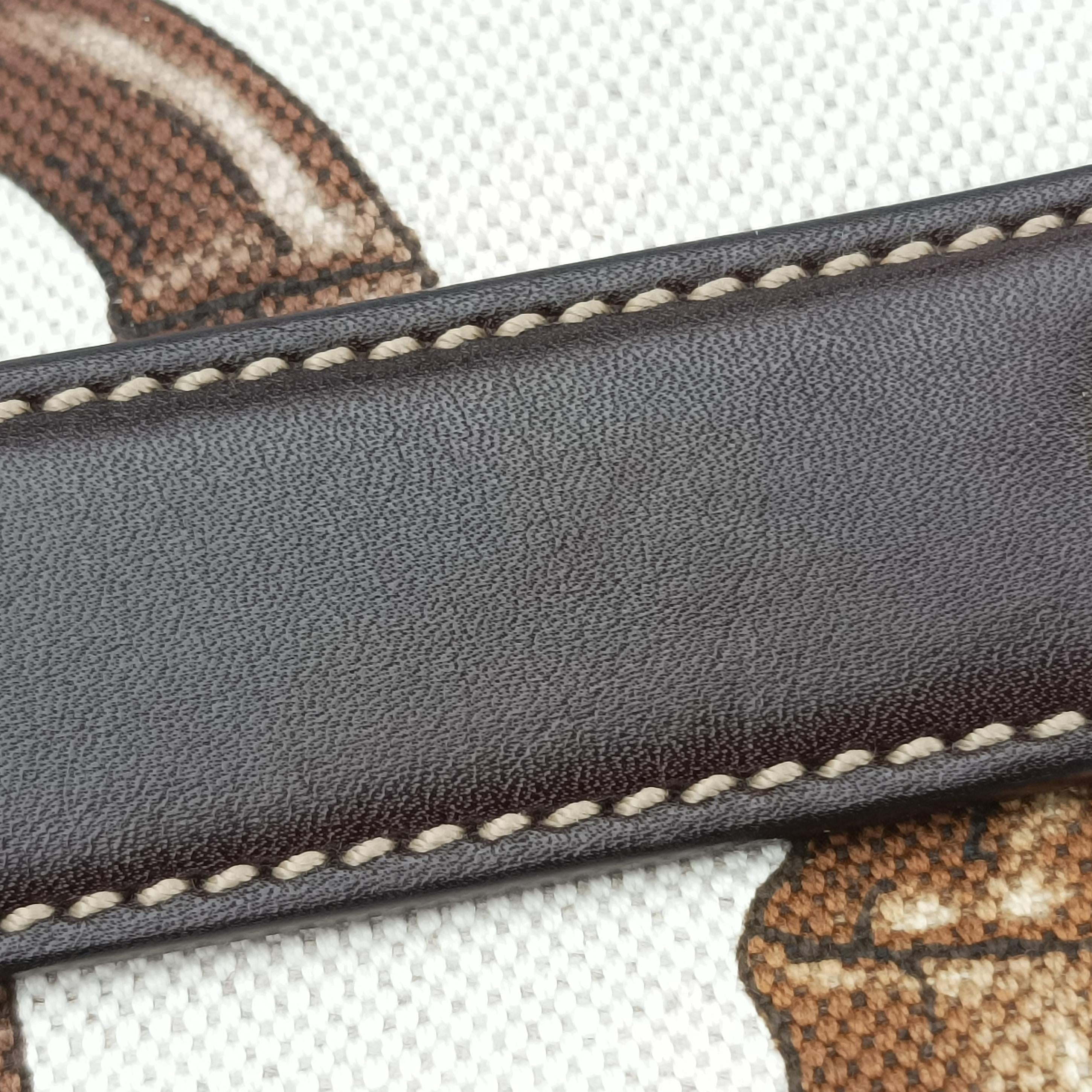 Vintage Gucci Horsebit White×brown Canvas 152468 shoulderbag | stylenewstar