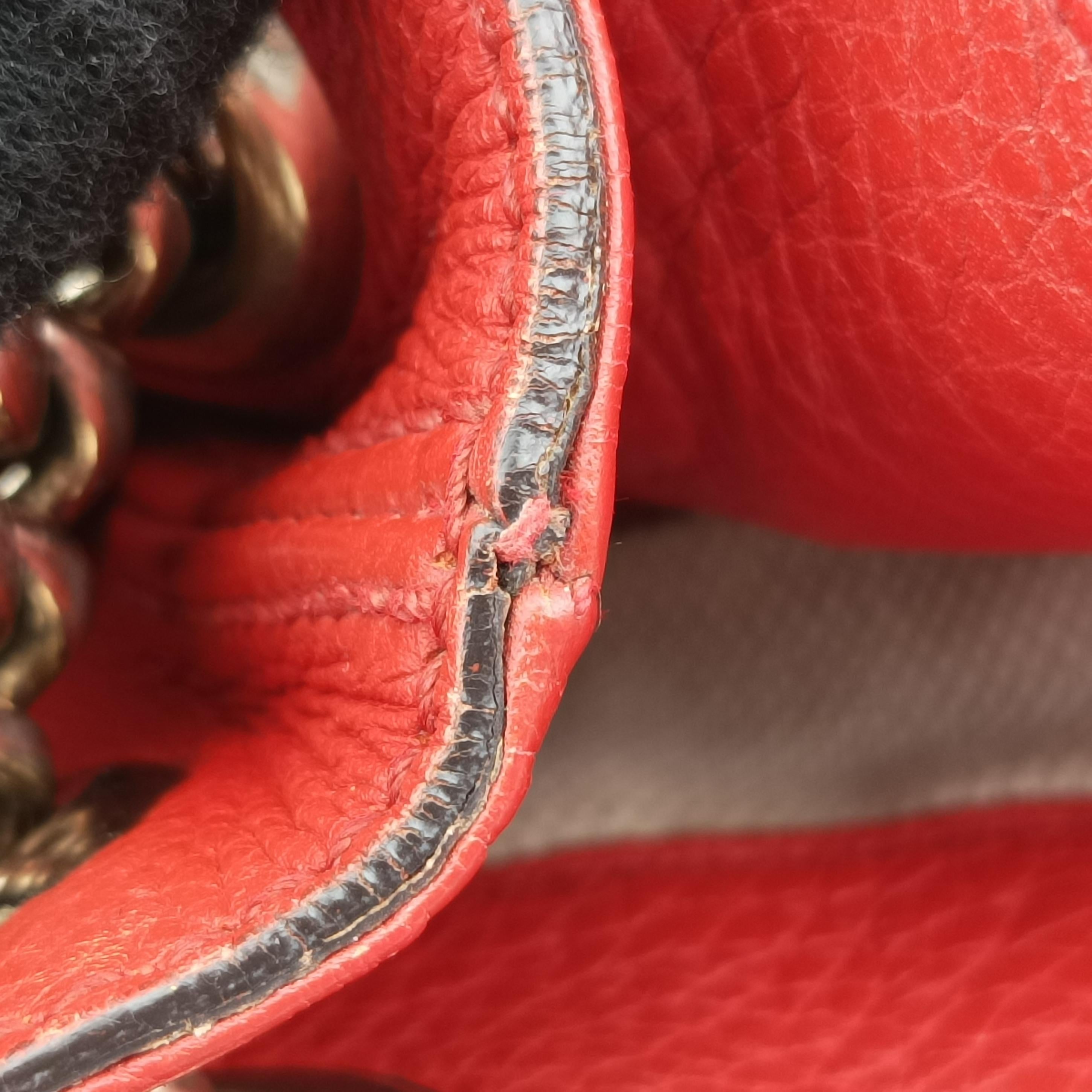 Pre-owned Gucci Soho Orange Leather 308982 shoulderbag | stylenewstar