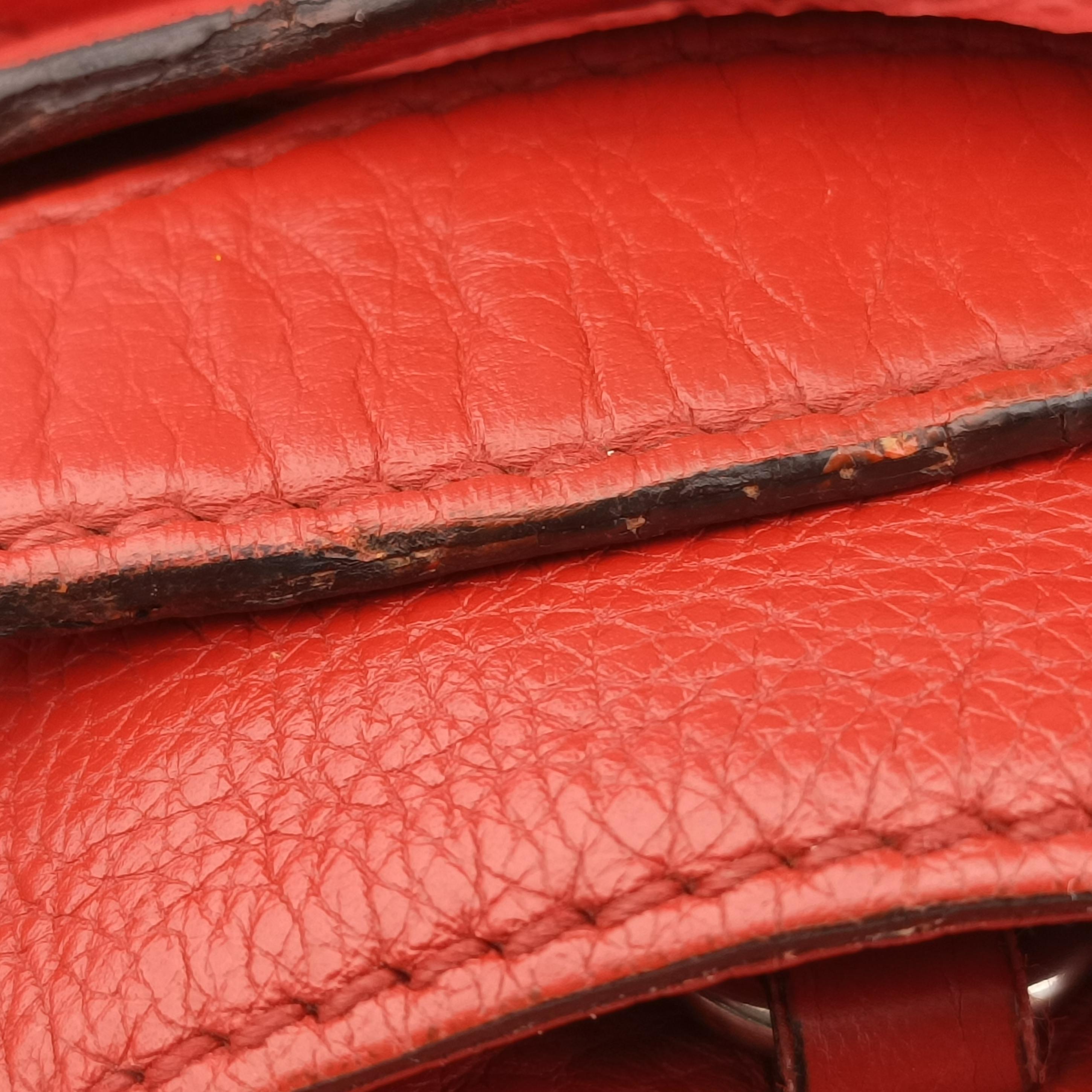 Pre-owned Gucci Soho Orange Leather 308982 shoulderbag | stylenewstar