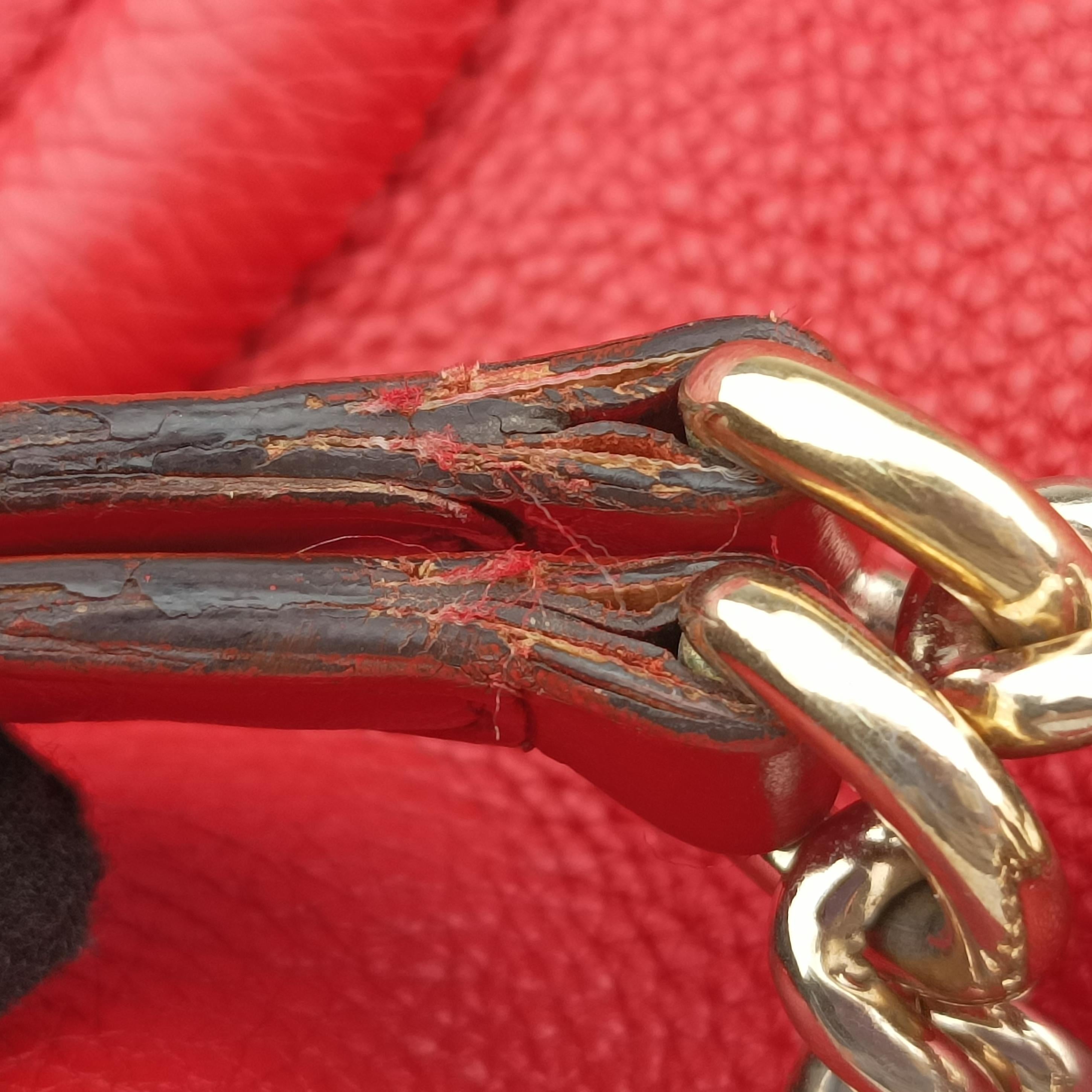 Pre-owned Gucci Soho Orange Leather 308982 shoulderbag | stylenewstar