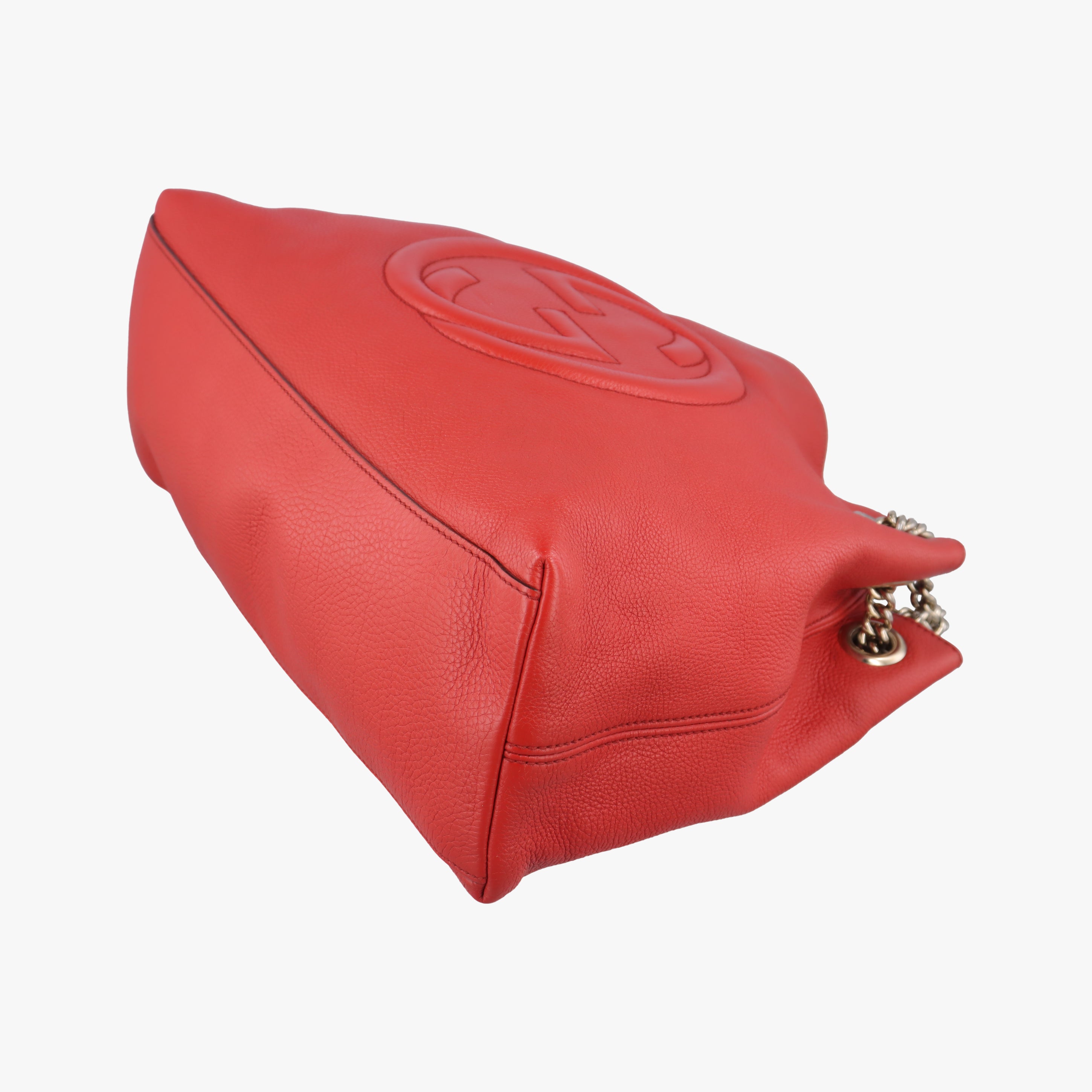 Pre-owned Gucci Soho Orange Leather 308982 shoulderbag | stylenewstar