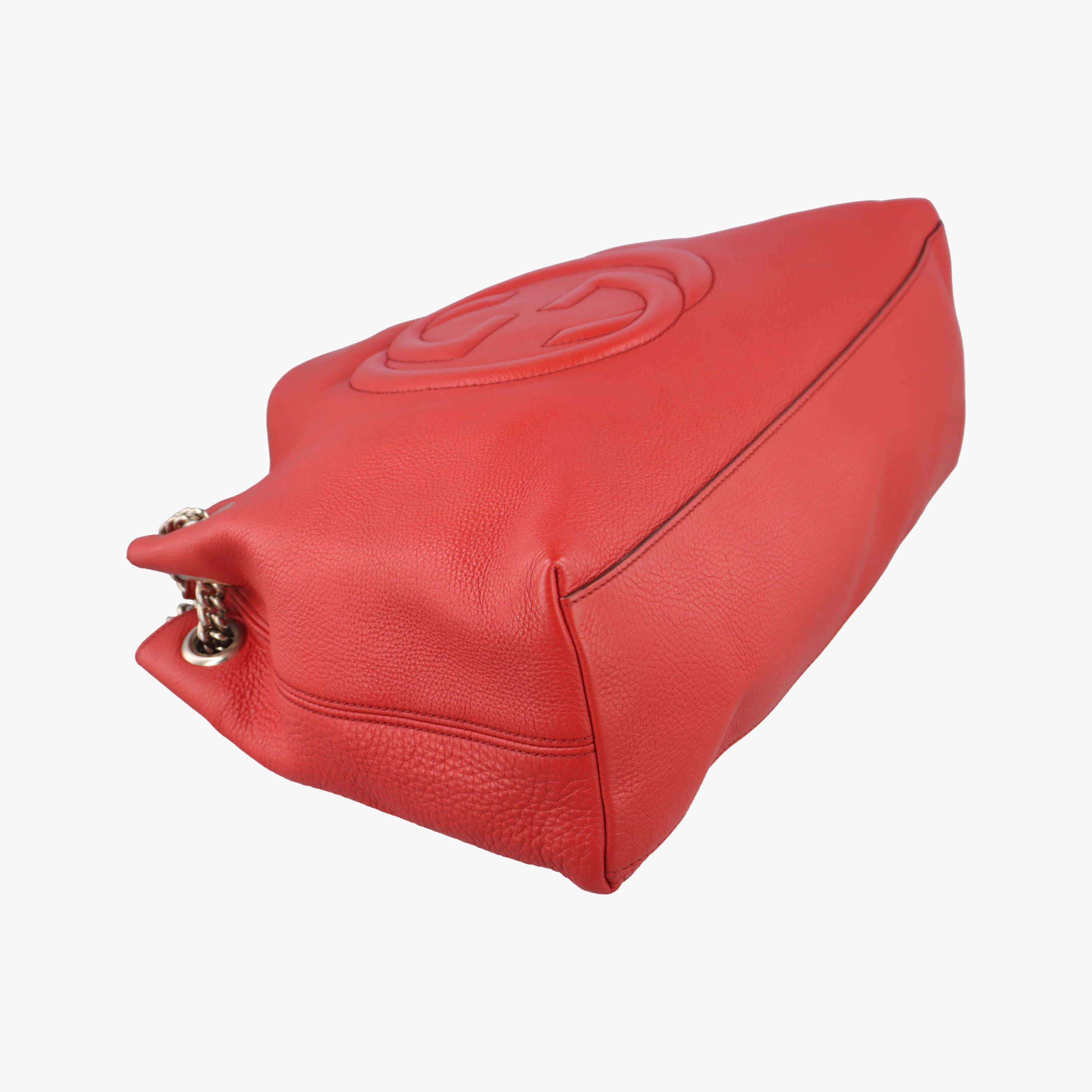 Pre-owned Gucci Soho Orange Leather 308982 shoulderbag | stylenewstar