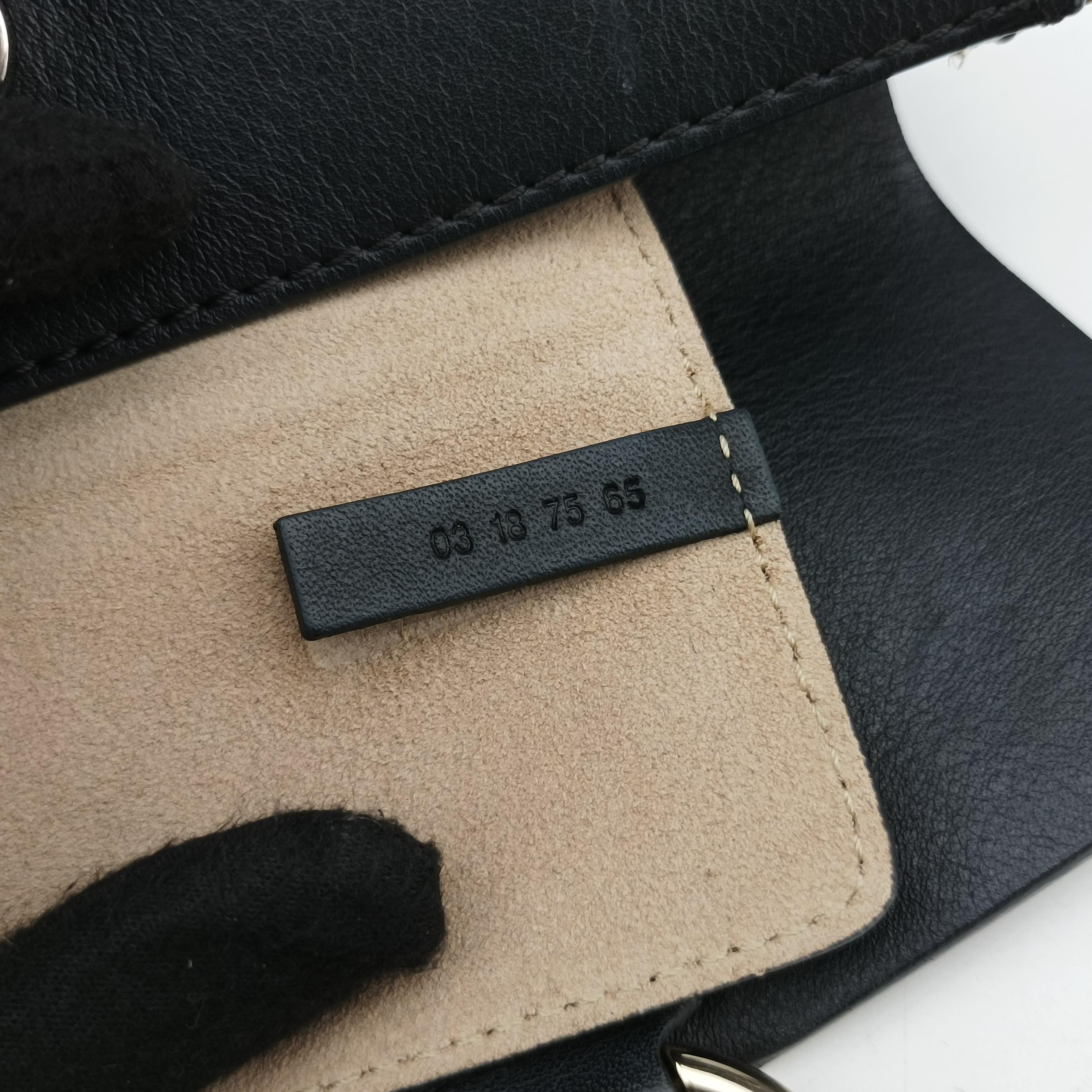Vintage Chloe FAYE Black Leather × suede  shoulderbag | stylenewstar