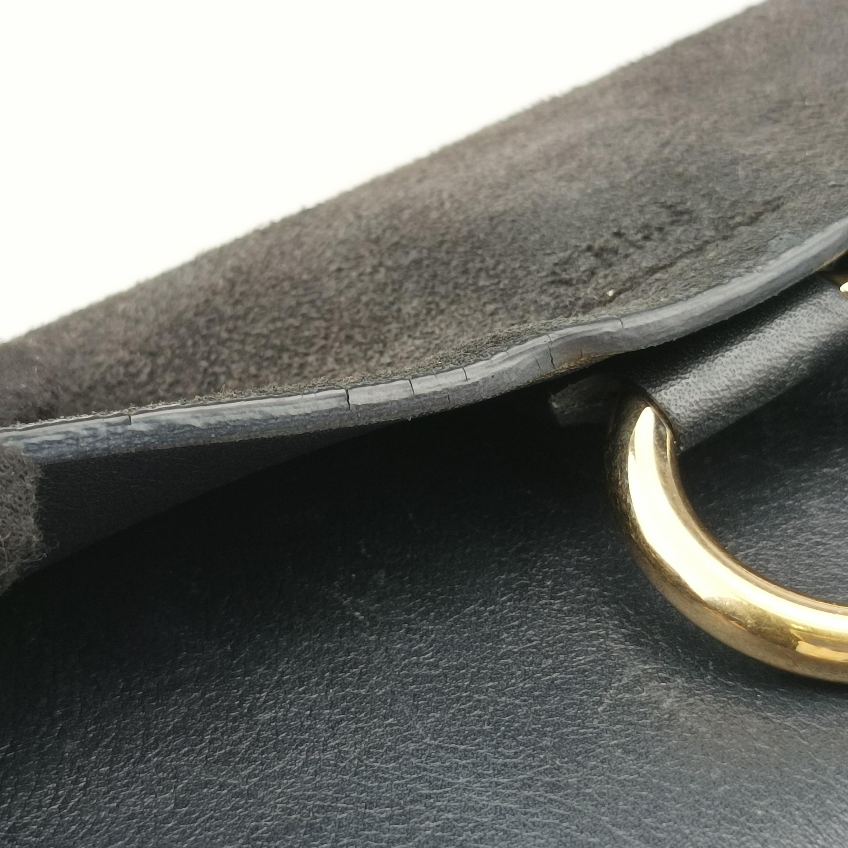 Vintage Chloe FAYE Black Leather × suede  shoulderbag | stylenewstar
