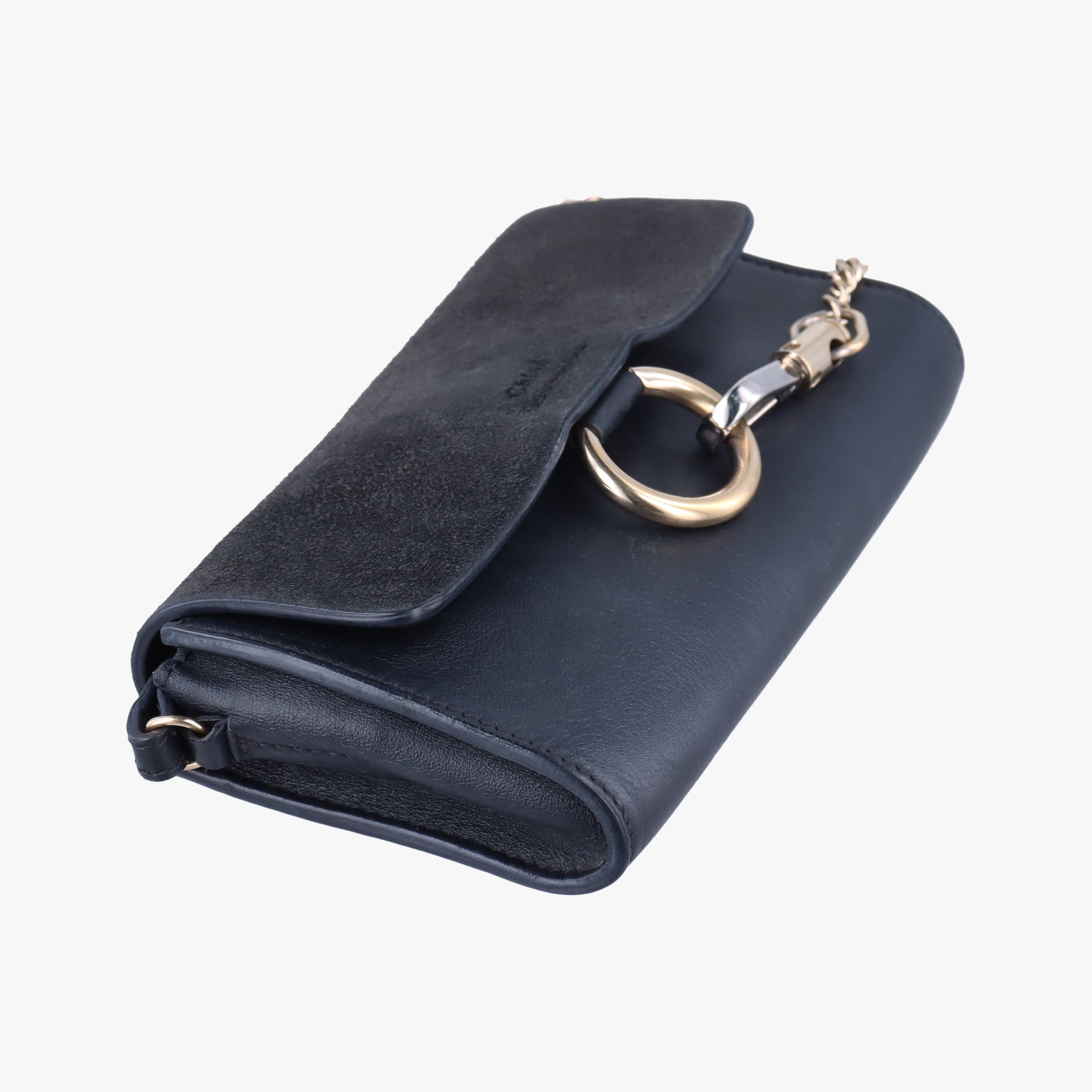 Vintage Chloe FAYE Black Leather × suede  shoulderbag | stylenewstar