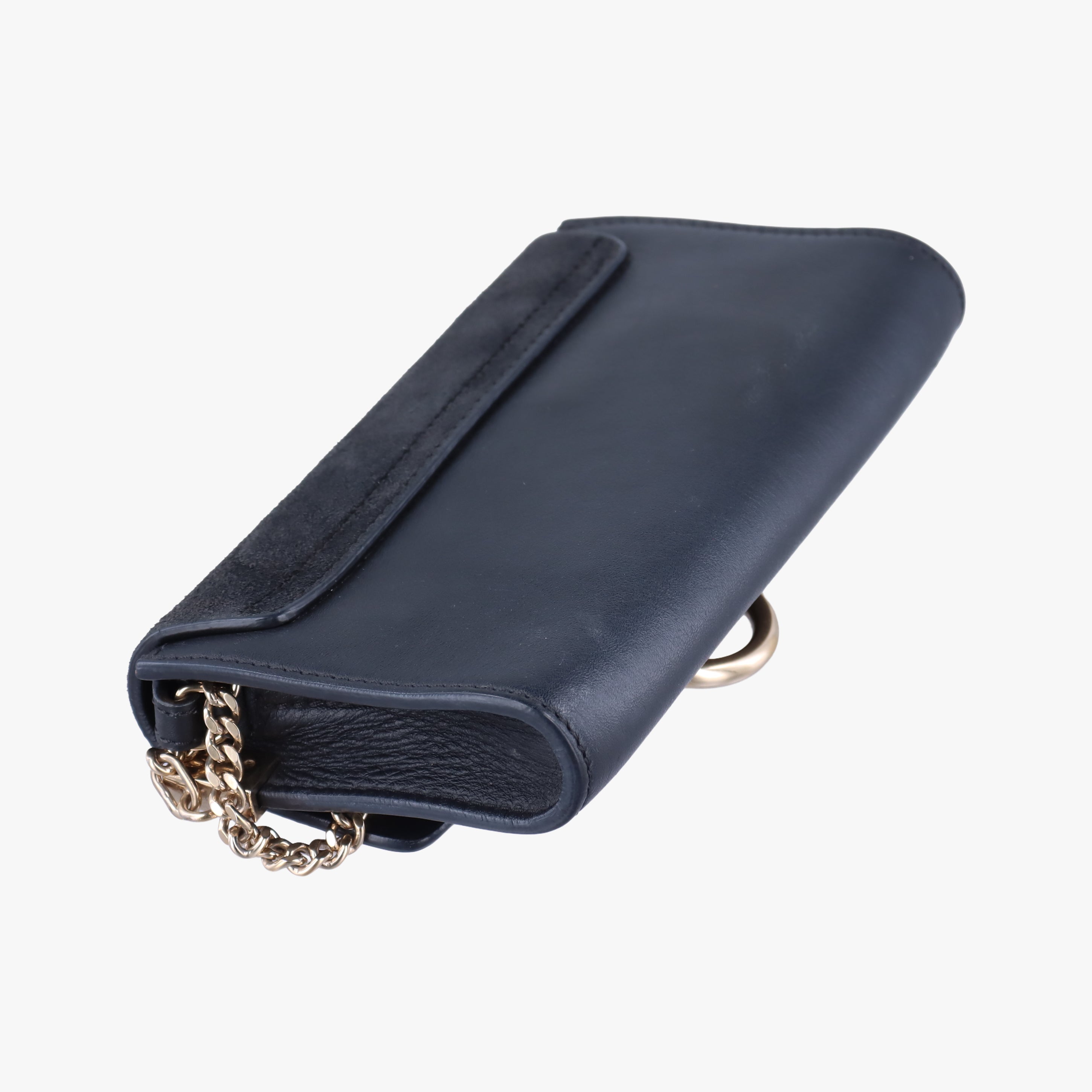Vintage Chloe FAYE Black Leather × suede  shoulderbag | stylenewstar