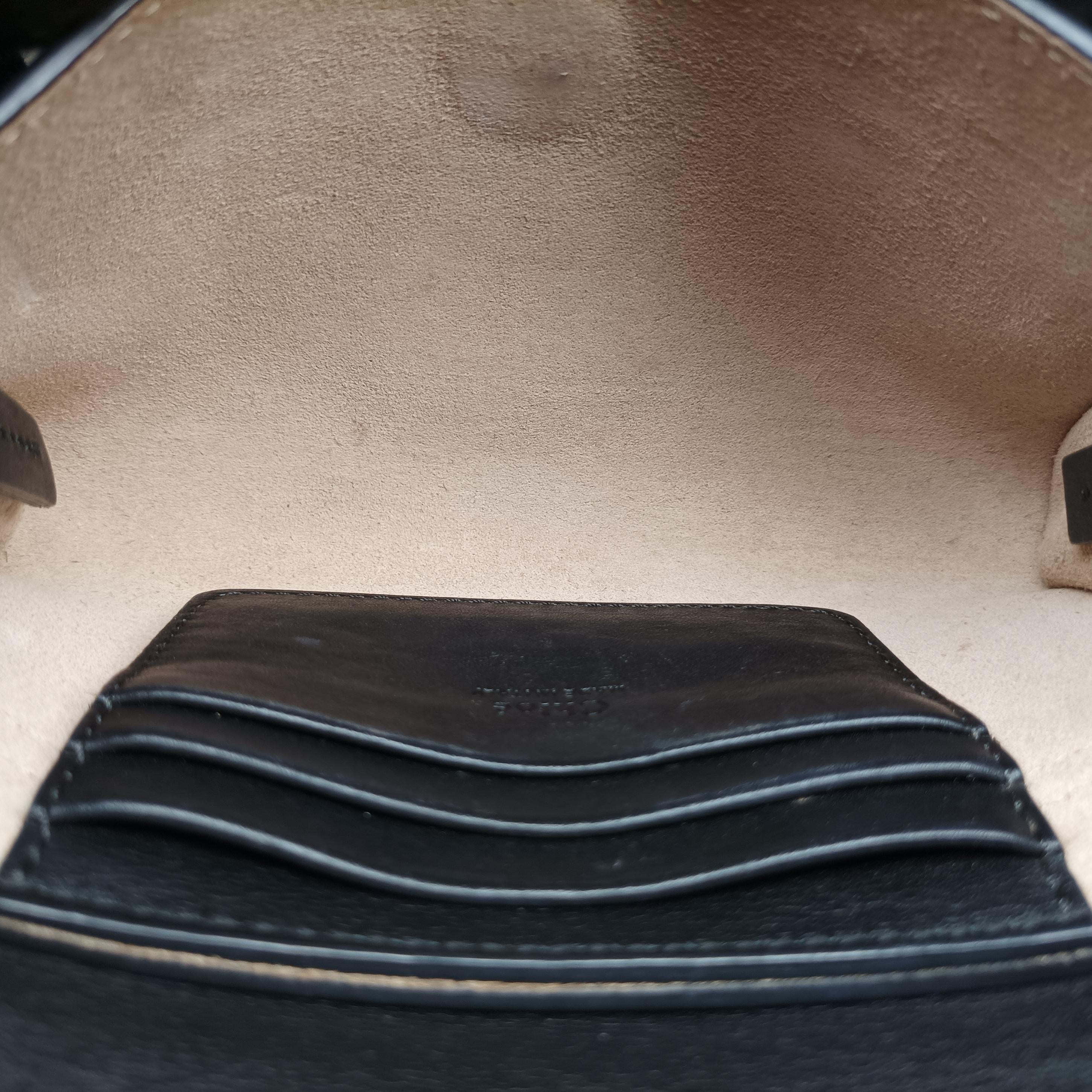 Vintage Chloe FAYE Black Leather × suede  shoulderbag | stylenewstar
