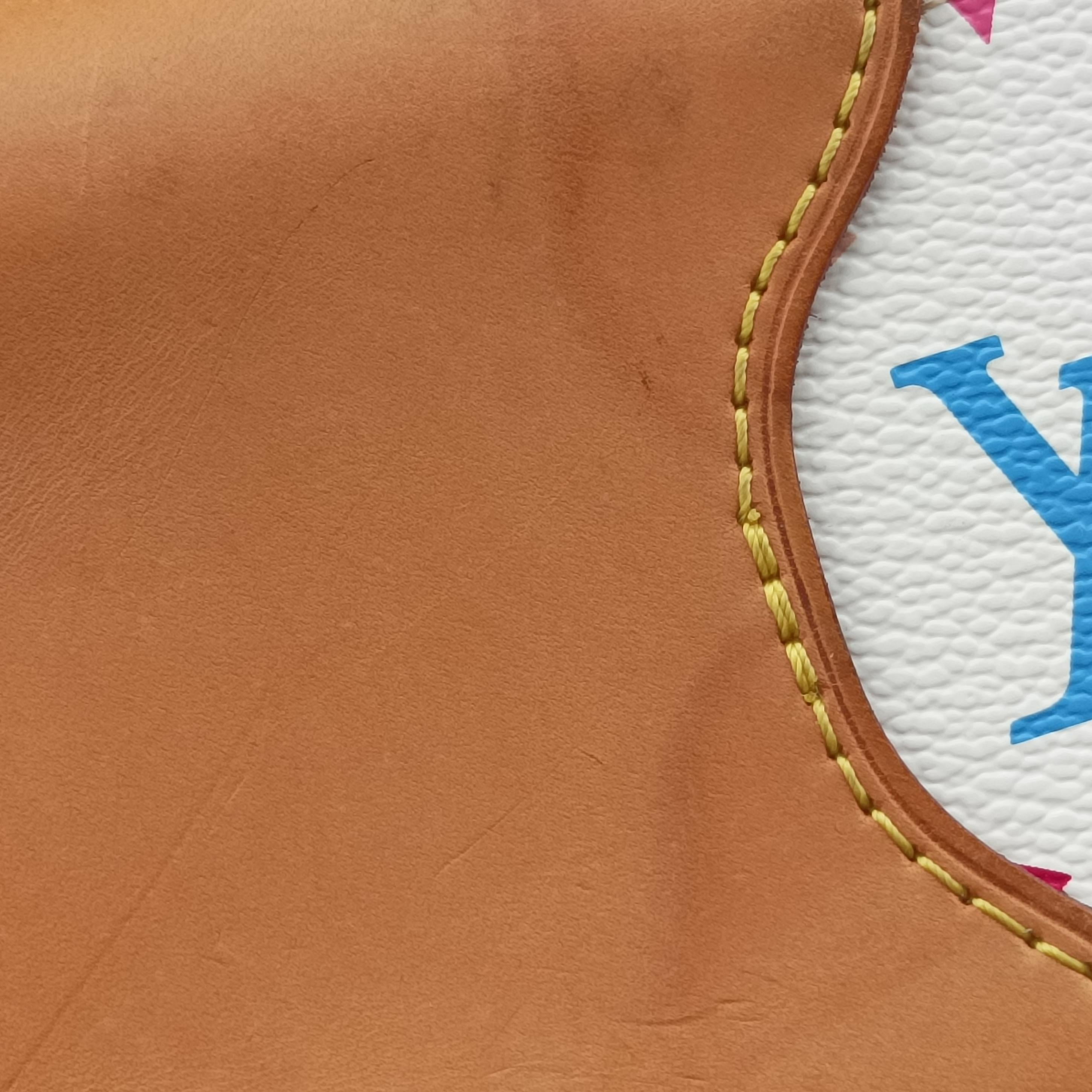Secondhand Louis Vuitton JUDY MM white Monogram Multicolor M40255 shoulderbag | stylenewstar
