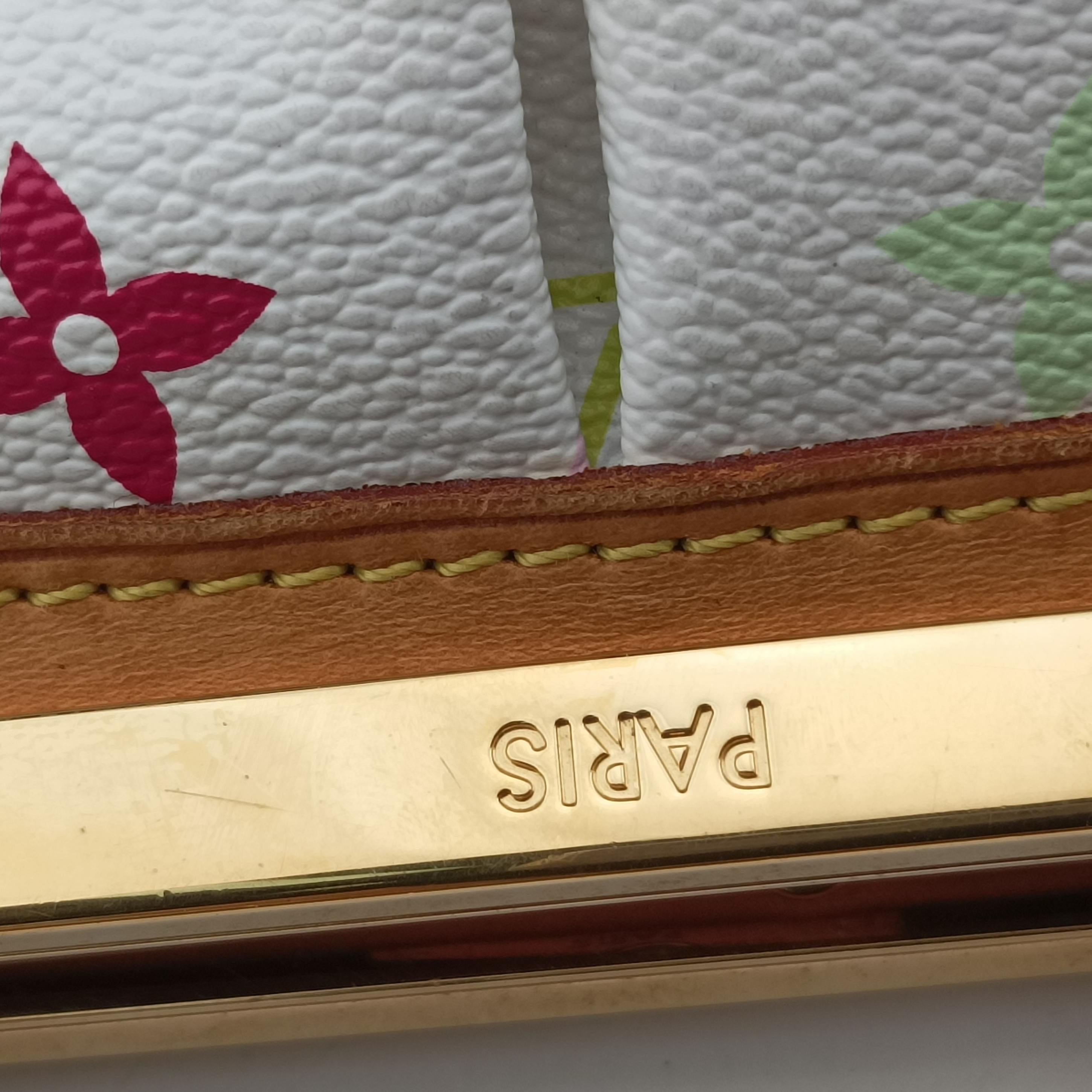 Secondhand Louis Vuitton JUDY MM white Monogram Multicolor M40255 shoulderbag | stylenewstar