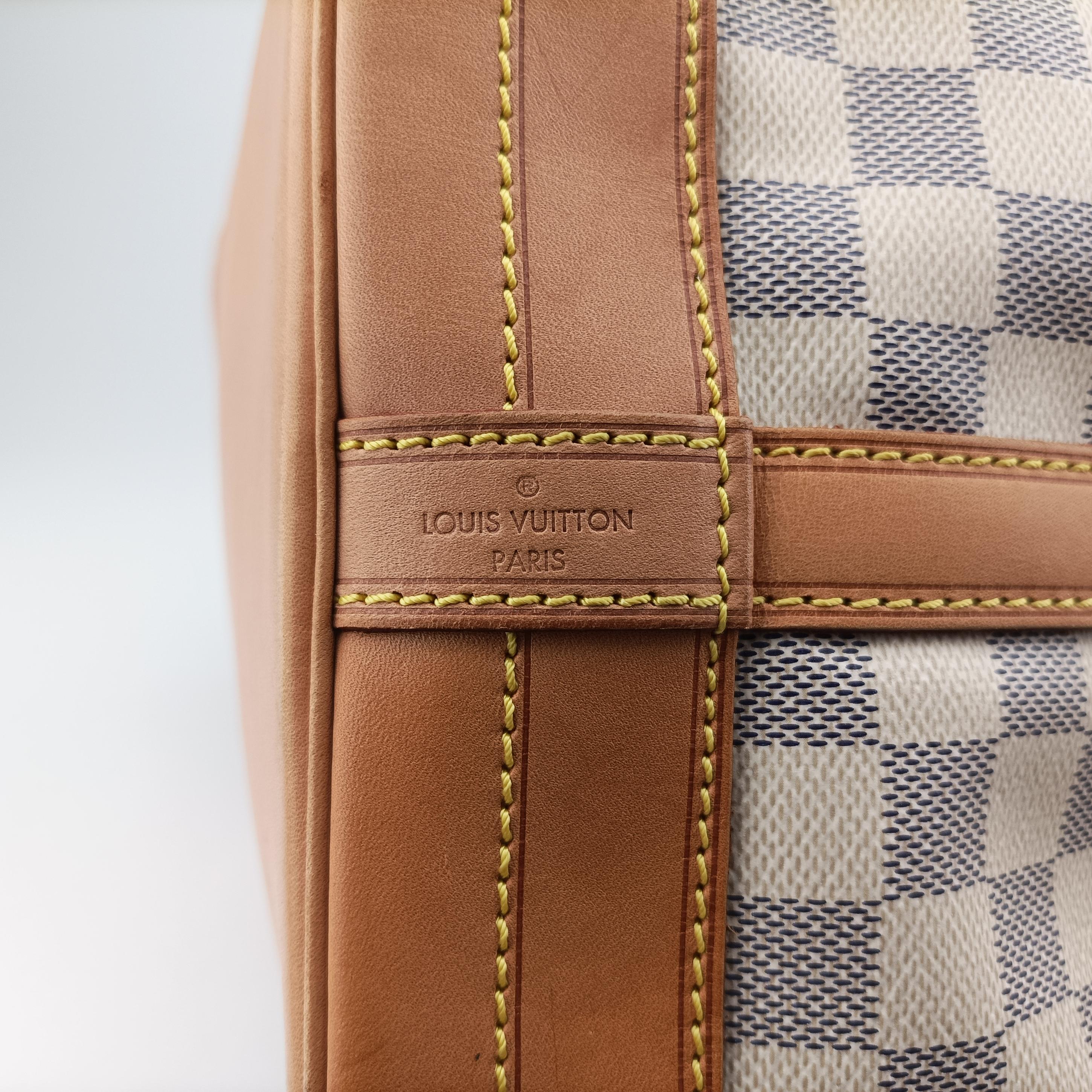 Pre-owned Louis Vuitton Noe AZUR Damier Canvas N42222 shoulderbag | stylenewstar