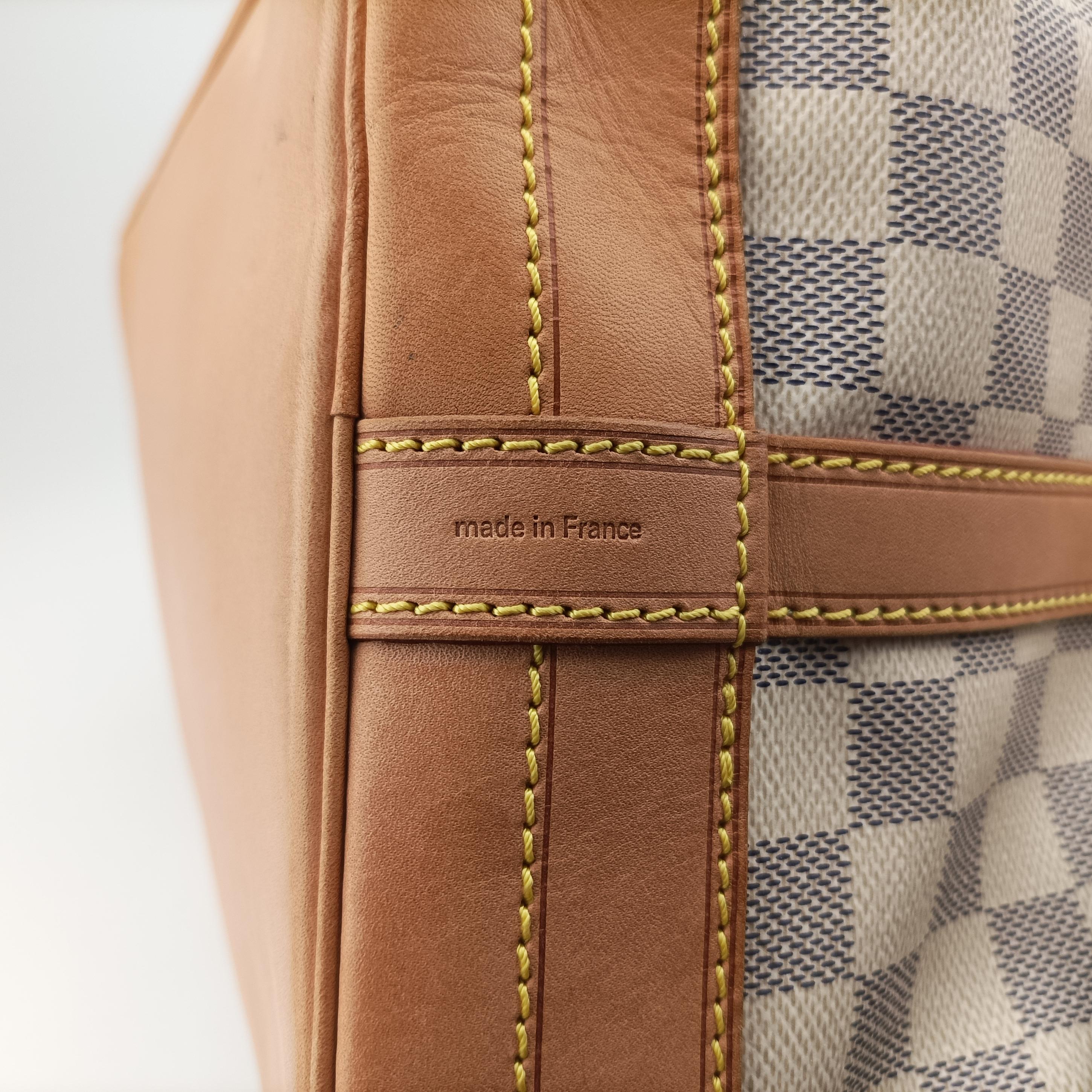 Pre-owned Louis Vuitton Noe AZUR Damier Canvas N42222 shoulderbag | stylenewstar