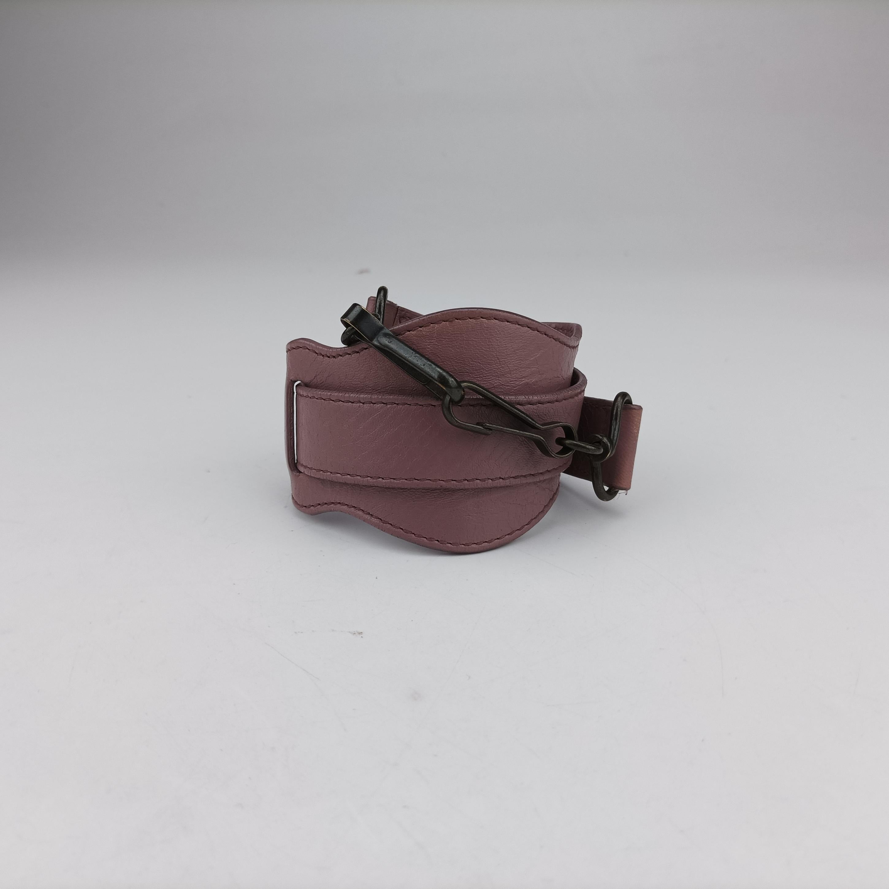 Pre-owned Balenciaga Giant City Purple lambskin  shoulderbag | stylenewstar