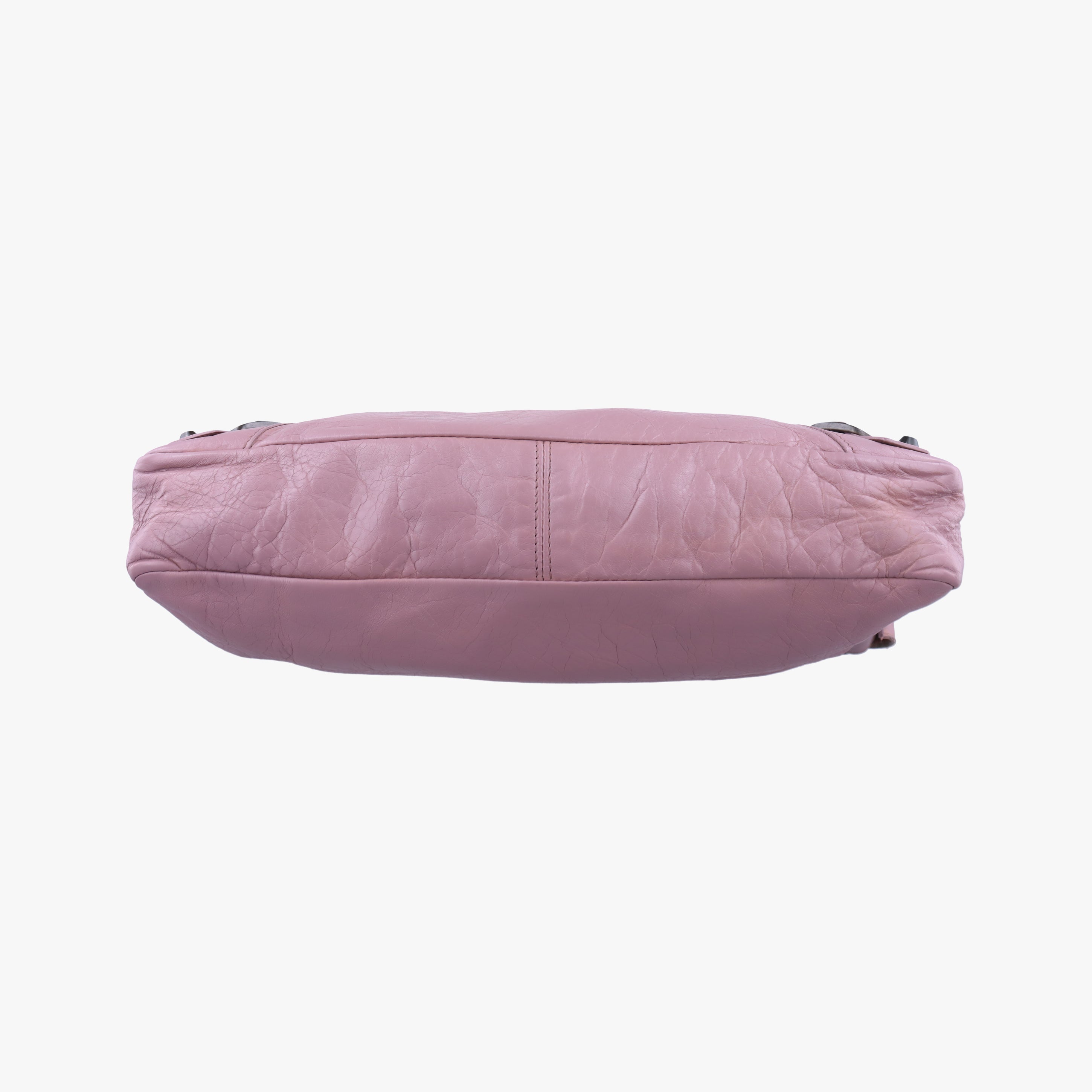 Pre-owned Balenciaga Giant City Purple lambskin  shoulderbag | stylenewstar