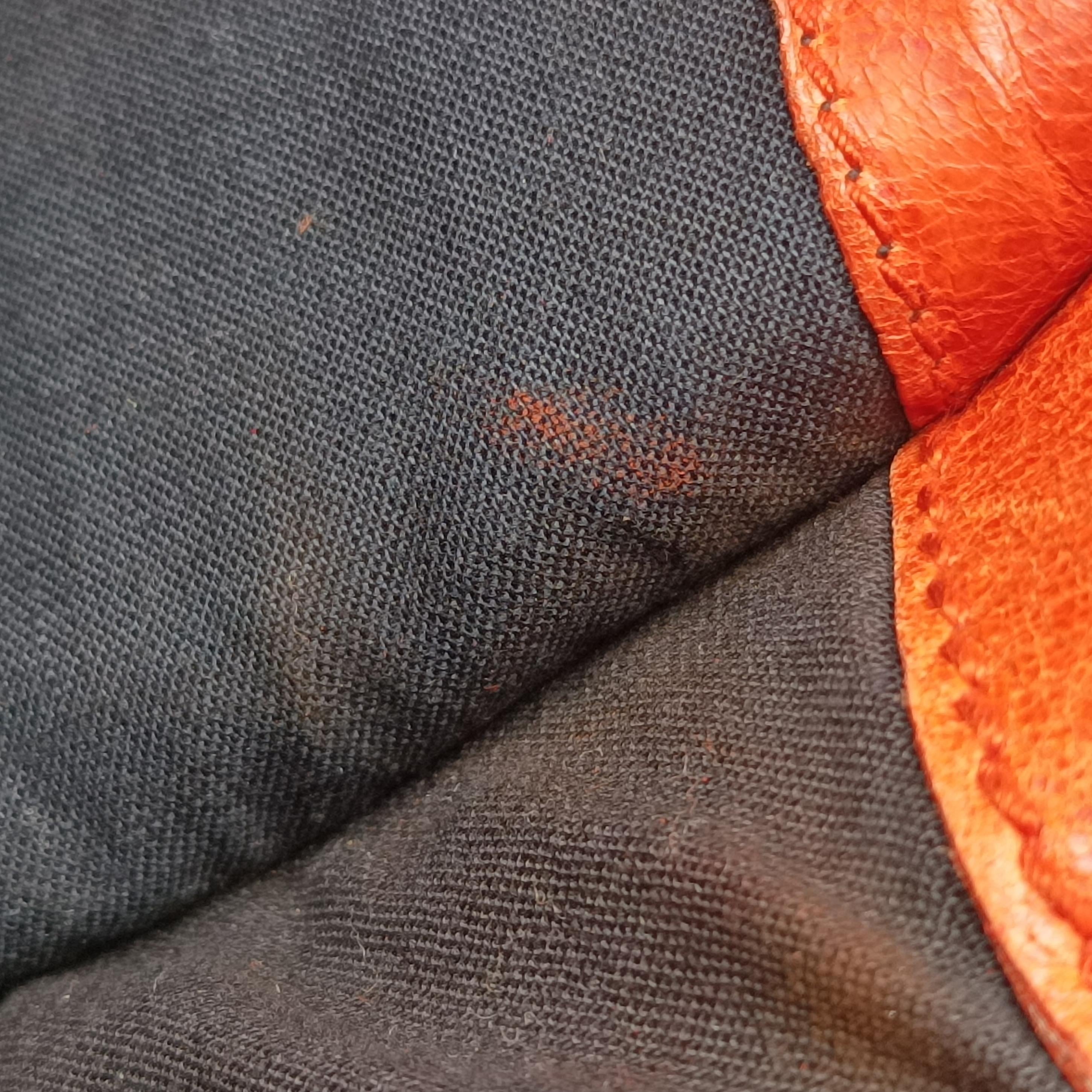 Pre-owned Balenciaga Giant City Orange lambskin  shoulderbag | stylenewstar