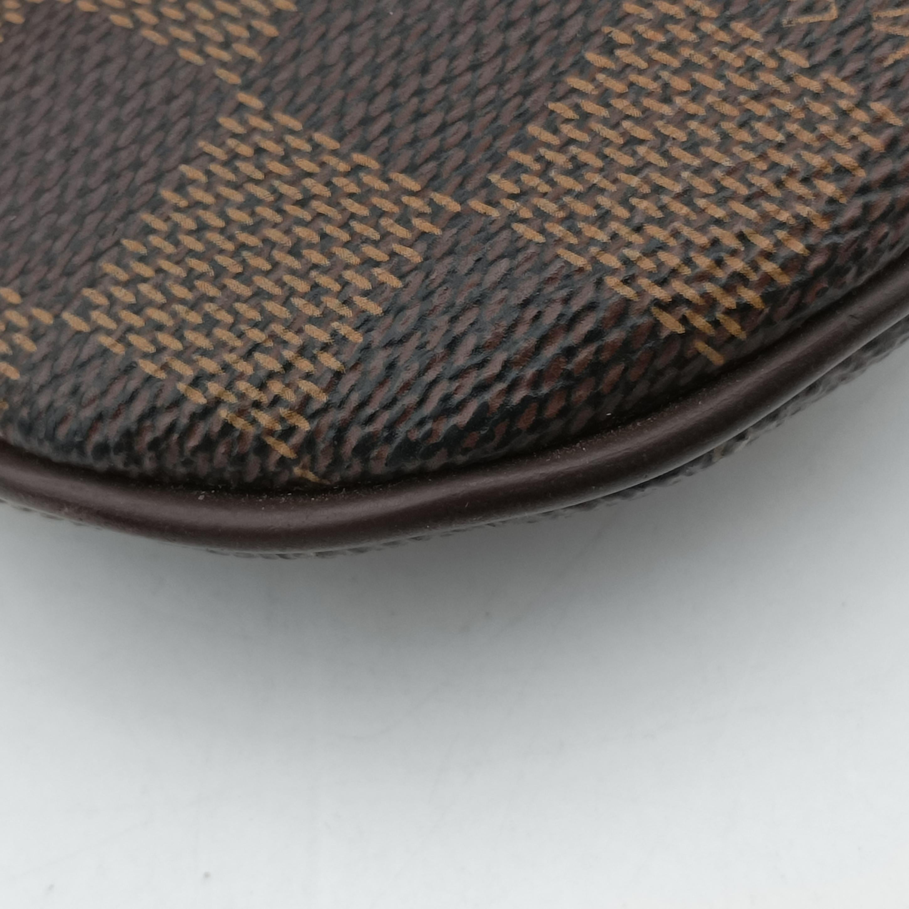 Pre-owned Louis Vuitton Pochette BOSPHORE EBENE Damier Canvas N51111 shoulderbag | stylenewstar