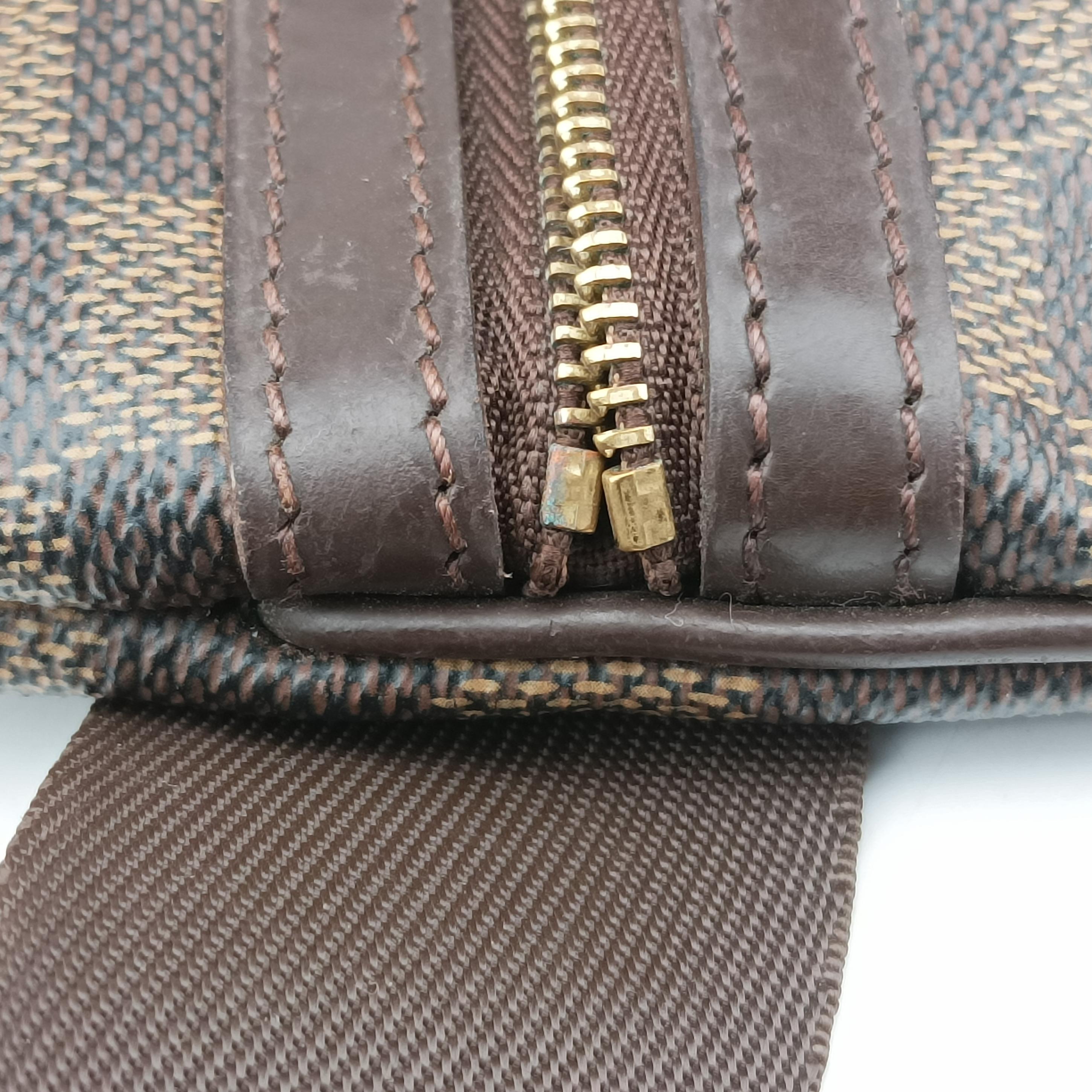 Pre-owned Louis Vuitton Pochette BOSPHORE EBENE Damier Canvas N51111 shoulderbag | stylenewstar