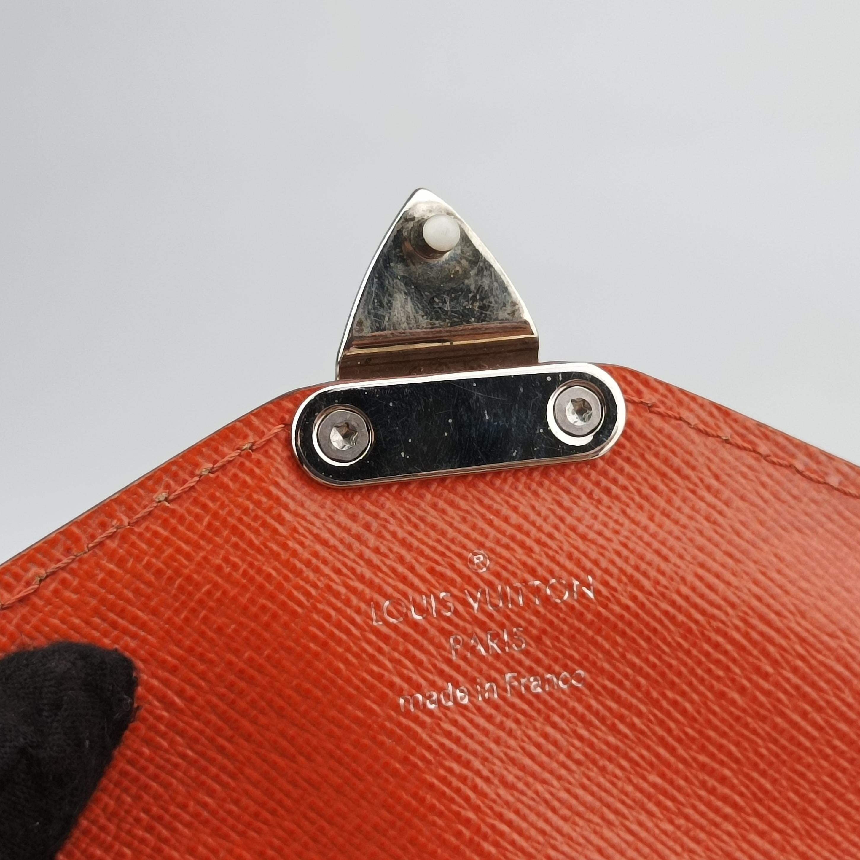 Pre-owned Louis Vuitton MONCEAU BB PIMENT Epi M40784 shoulderbag | stylenewstar